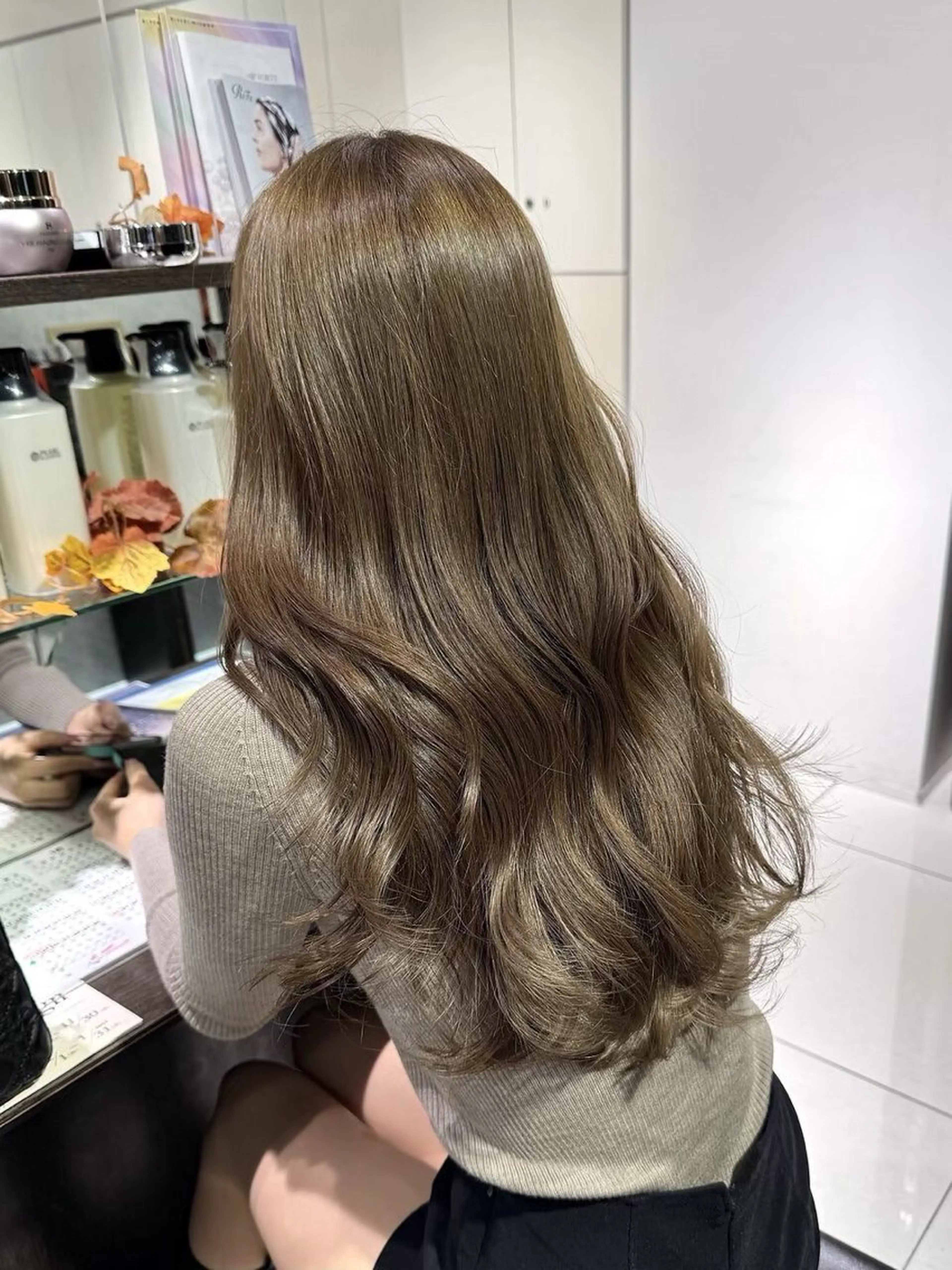 ロング カラー 艶カラー/ マツエクrisa🎀のヘアスタイル