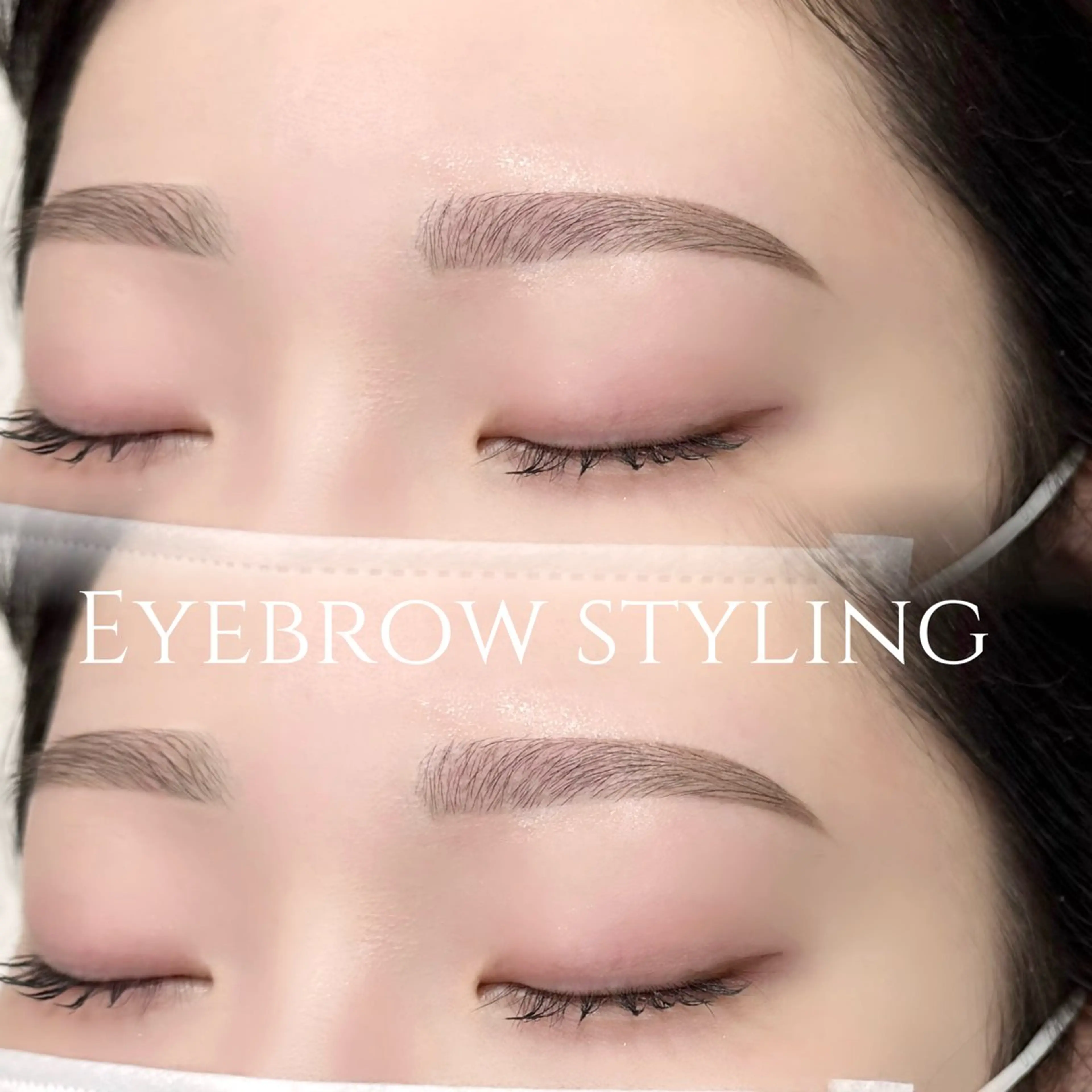 アイブロウ ワックス脱毛 une fleur momokaのマツエク・マツパデザイン