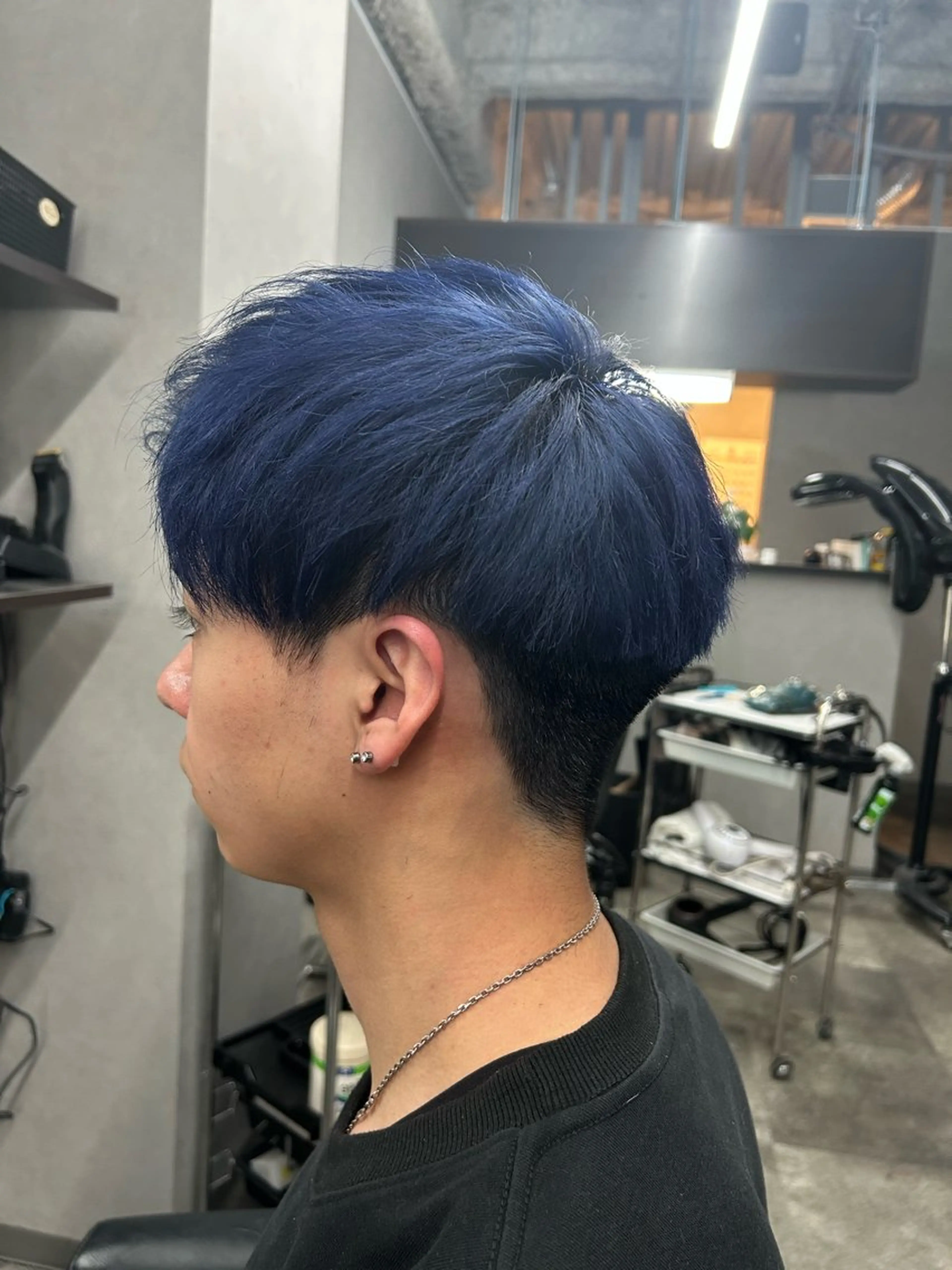 ショート カラー メンズ カット ヘアカラー ゲーマー美容師 KENTOのヘアスタイル