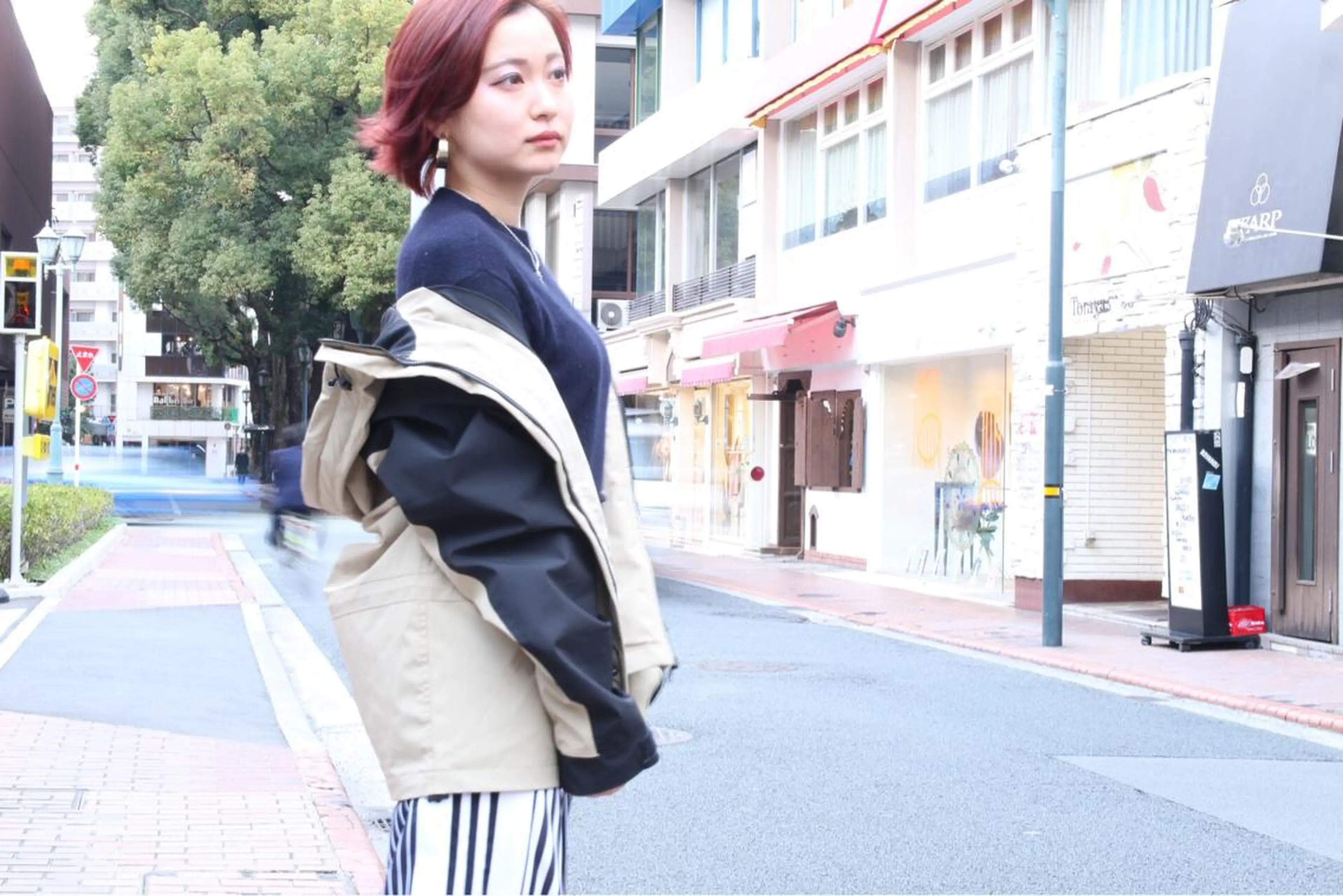 ショート カラー &.TIGRE 永野成知のヘアスタイル