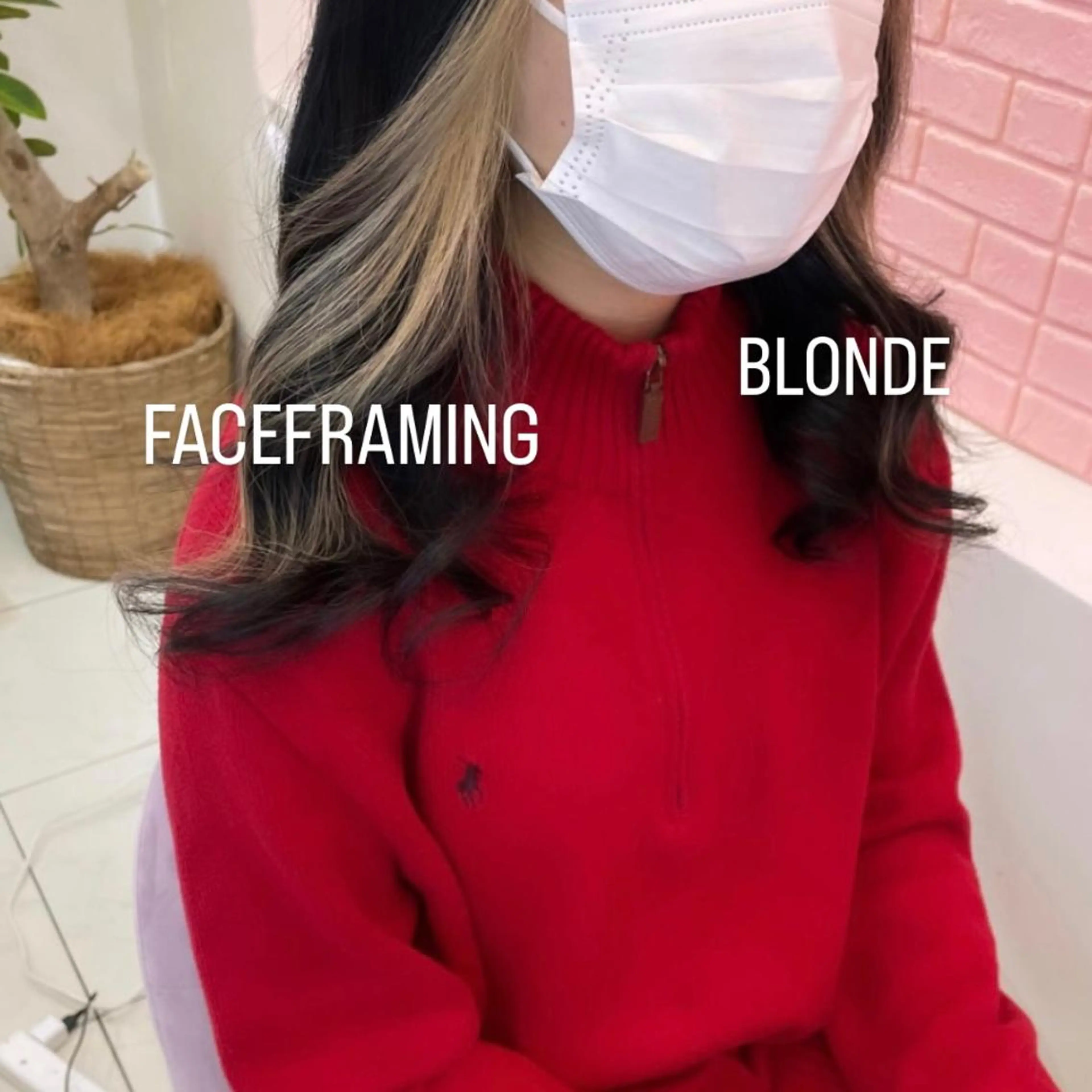 セミロング カラー ヘアカラー トリートメント エクステ🩵ブリーチ 韓国ヘア🩵KAEのヘアスタイル