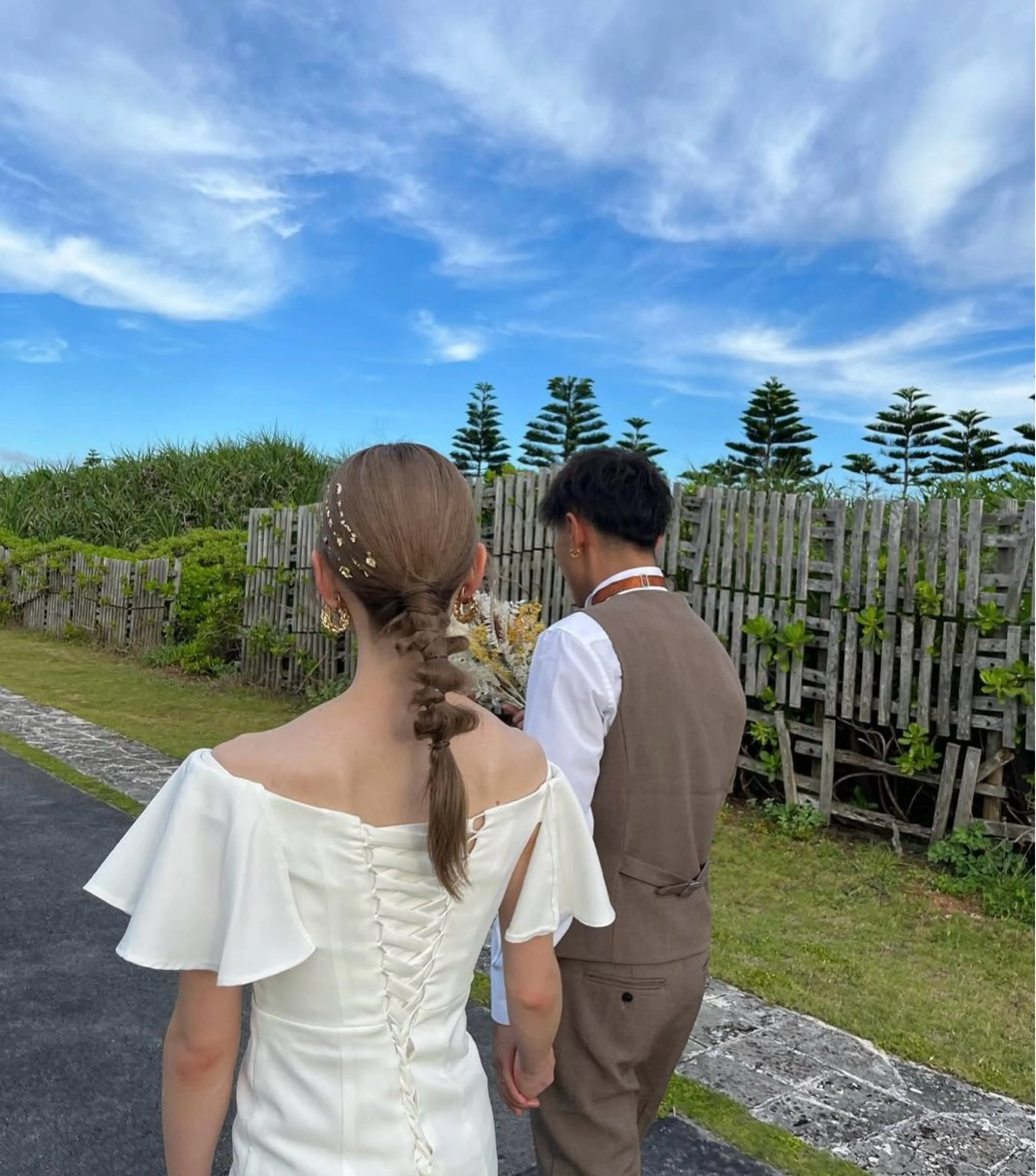 玉城 里奈のヘアスタイル