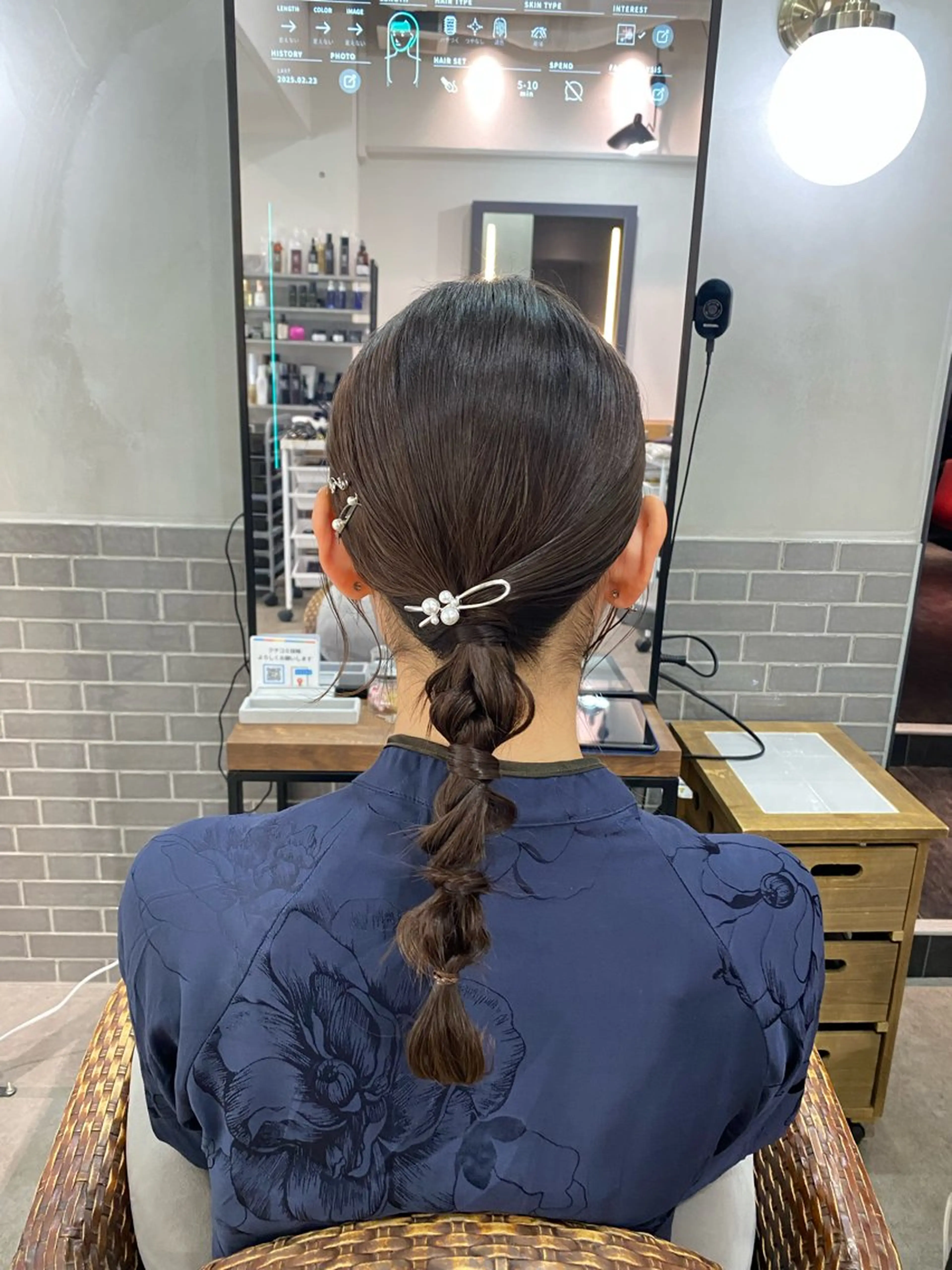 ロング ヘアセット まとまるボブ🌼 アレンジ🌼鴨下穂香のヘアスタイル