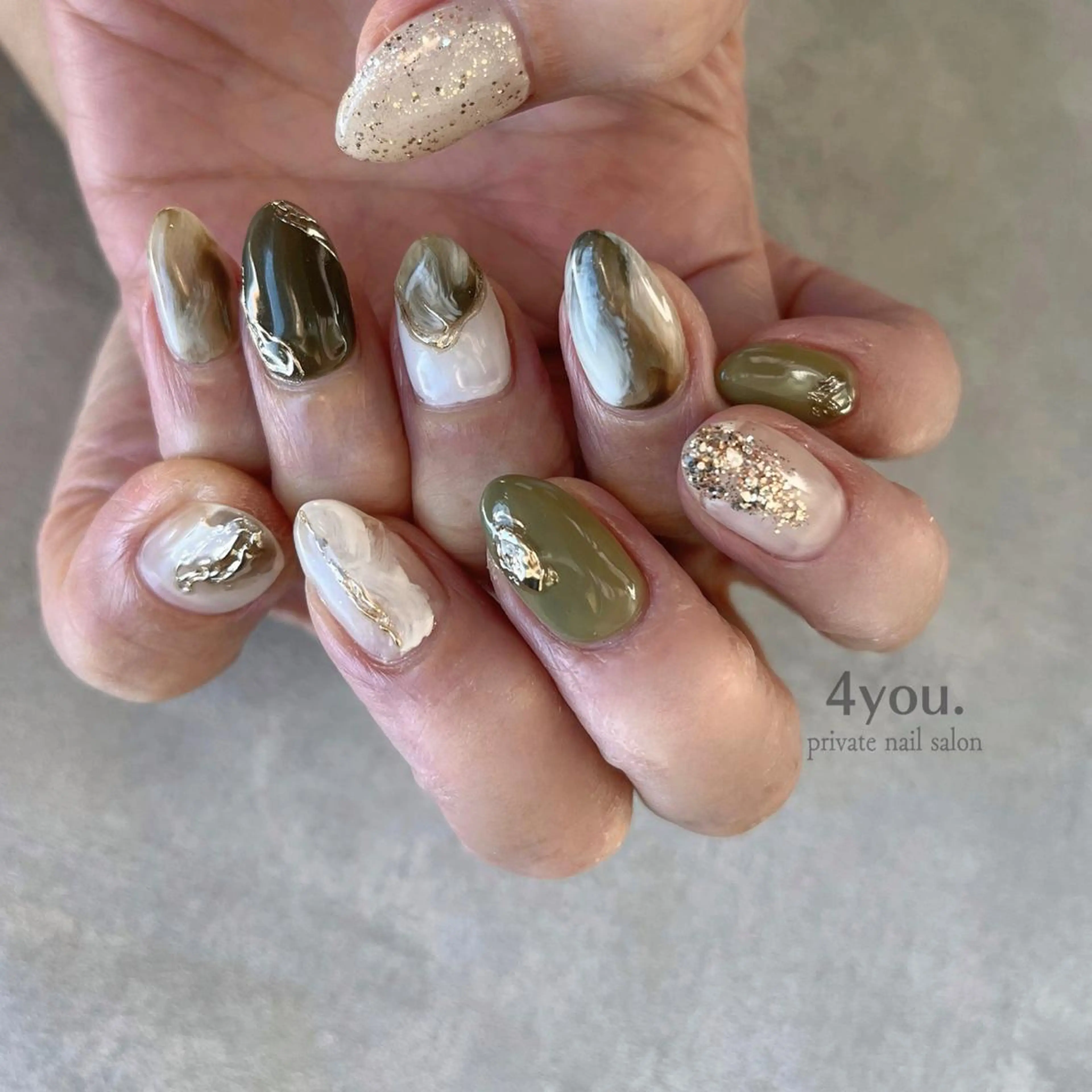 ネイル nail salon ４ｙｏｕ．のネイルデザイン