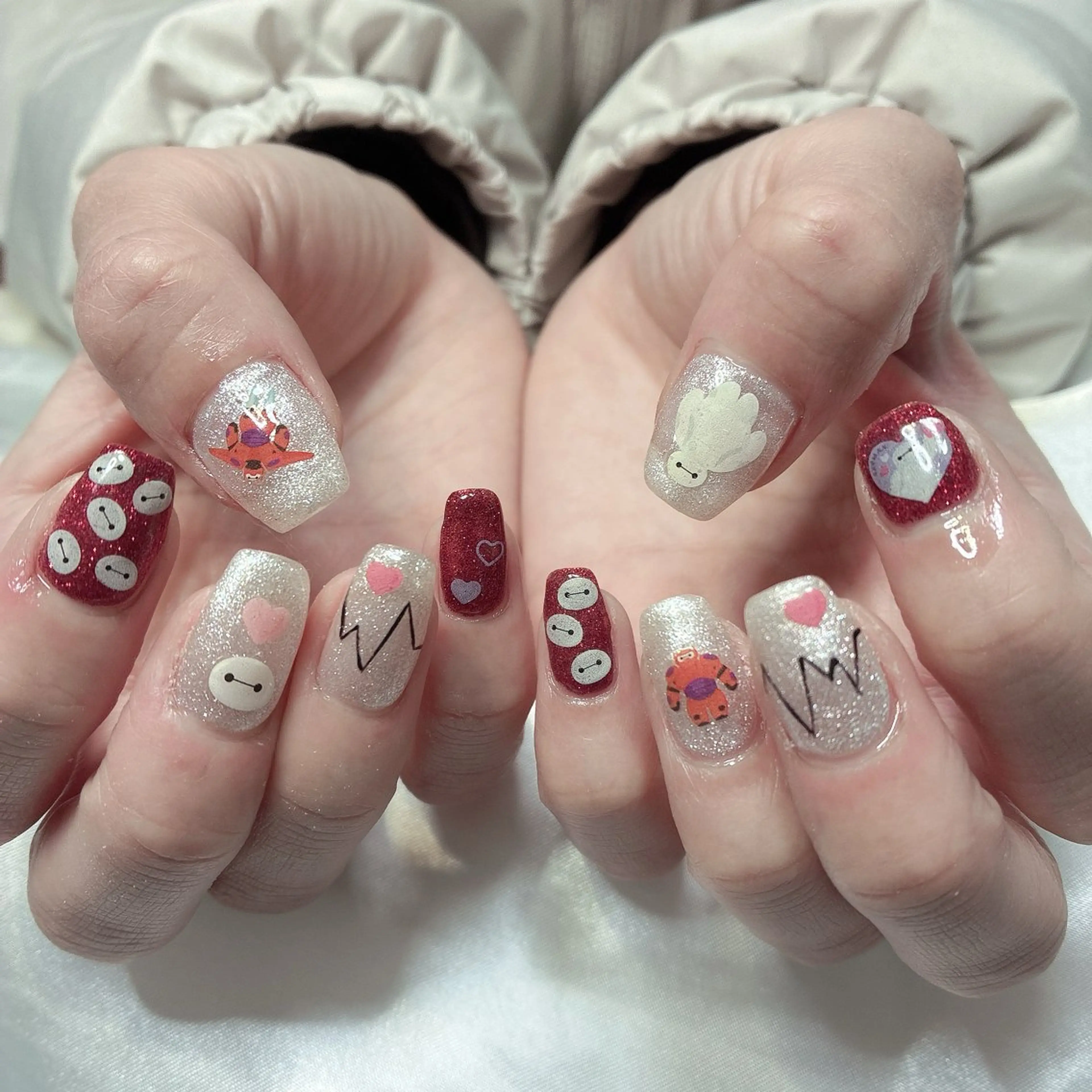 ネイル 持ち込み ハンドネイル フットネイル Adite nailのネイルデザイン