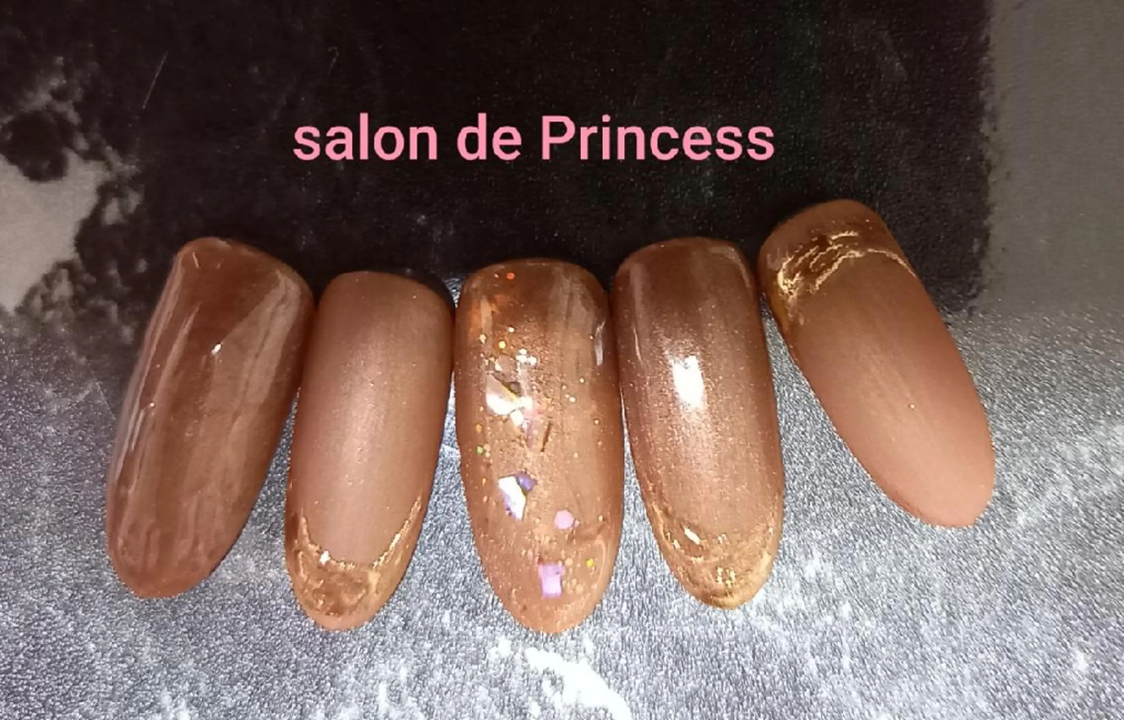 ネイル 大理石ネイル(マーブル) マットネイル salon de  Princessのネイルデザイン