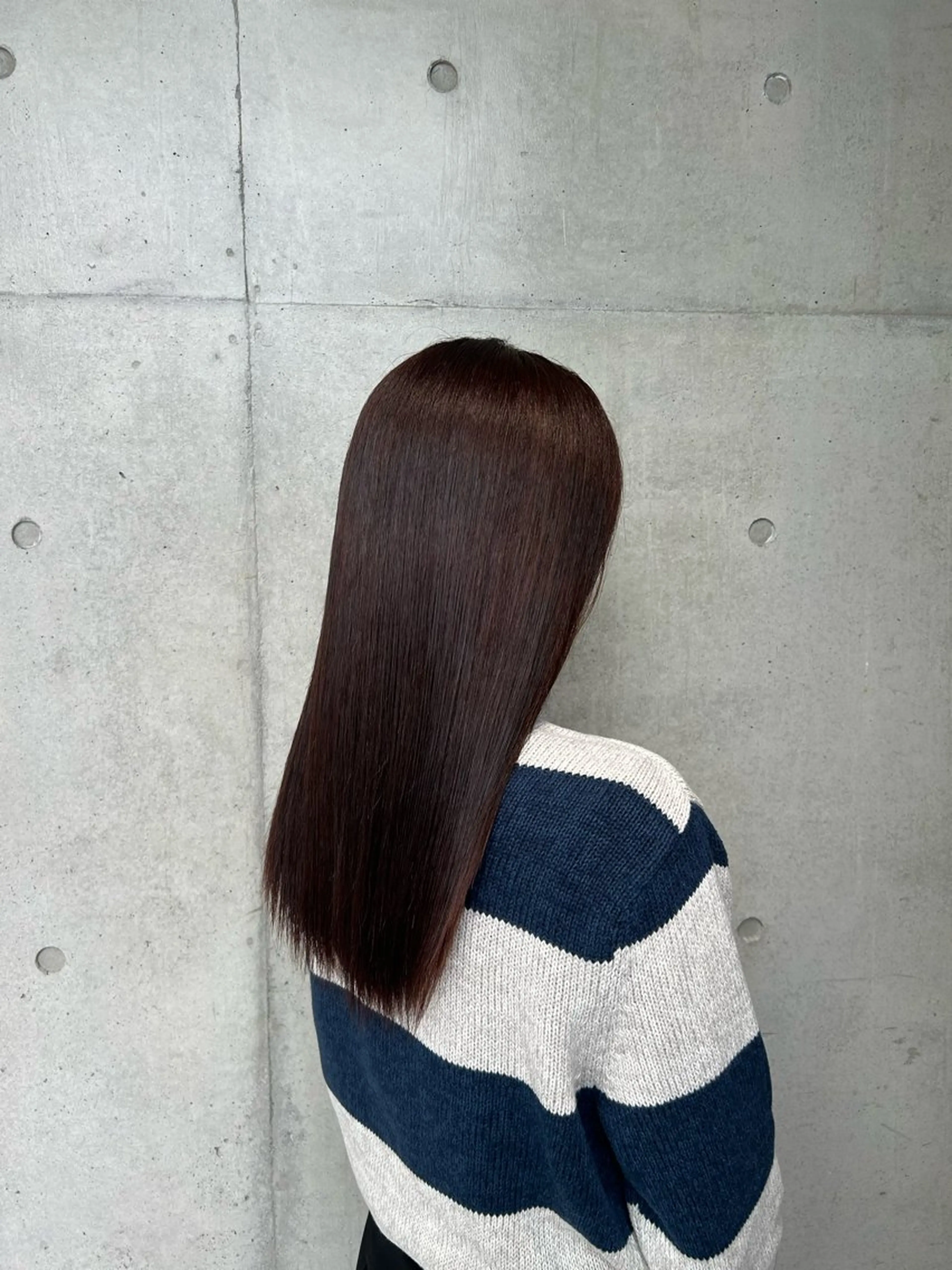 ロング カラー ヘアアレンジ ヘアカラー トリートメント ボブ艶モテカラー🫧 カリンのヘアスタイル