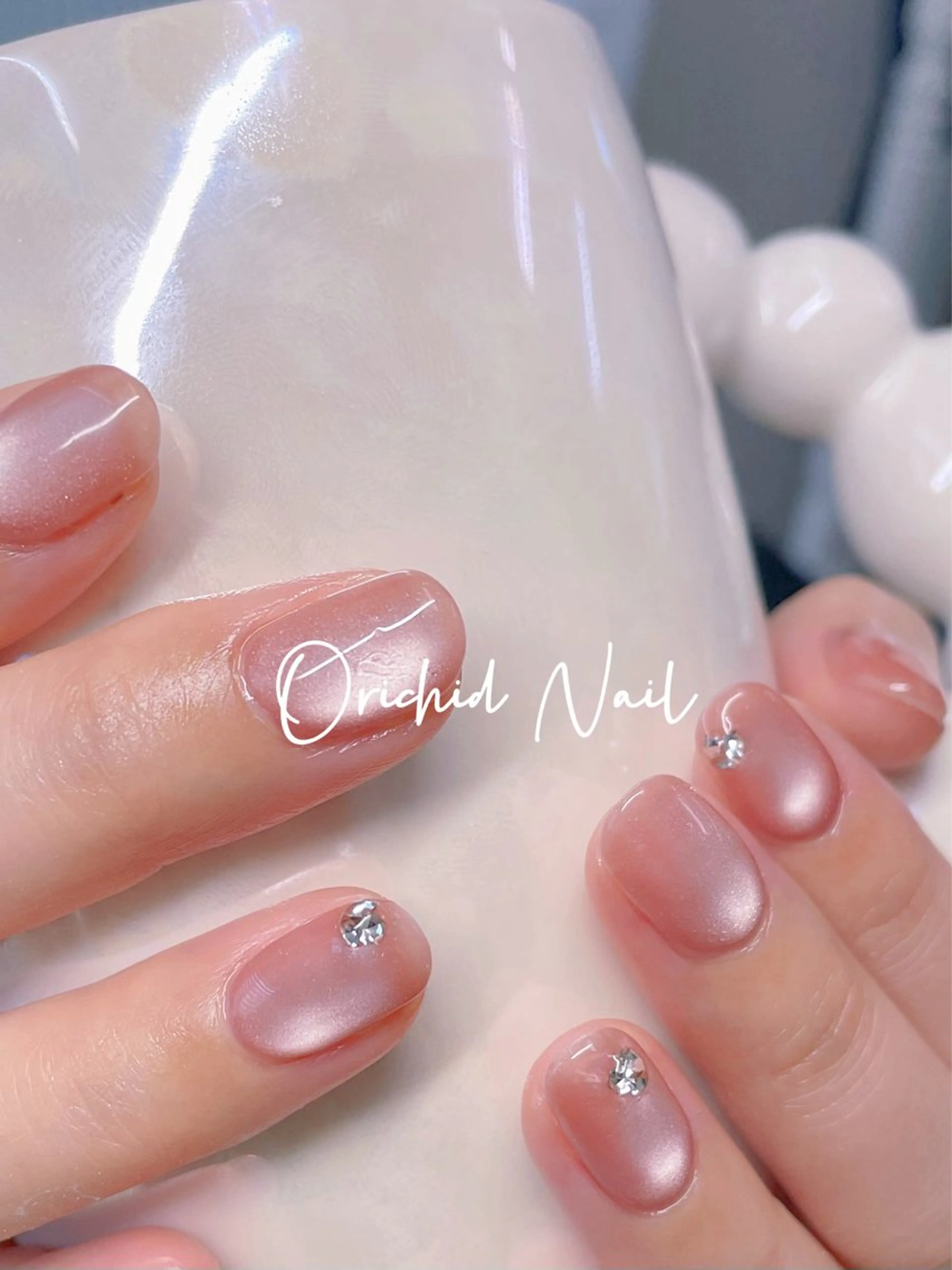 ネイル マグネットネイル Orchid Nailのネイルデザイン