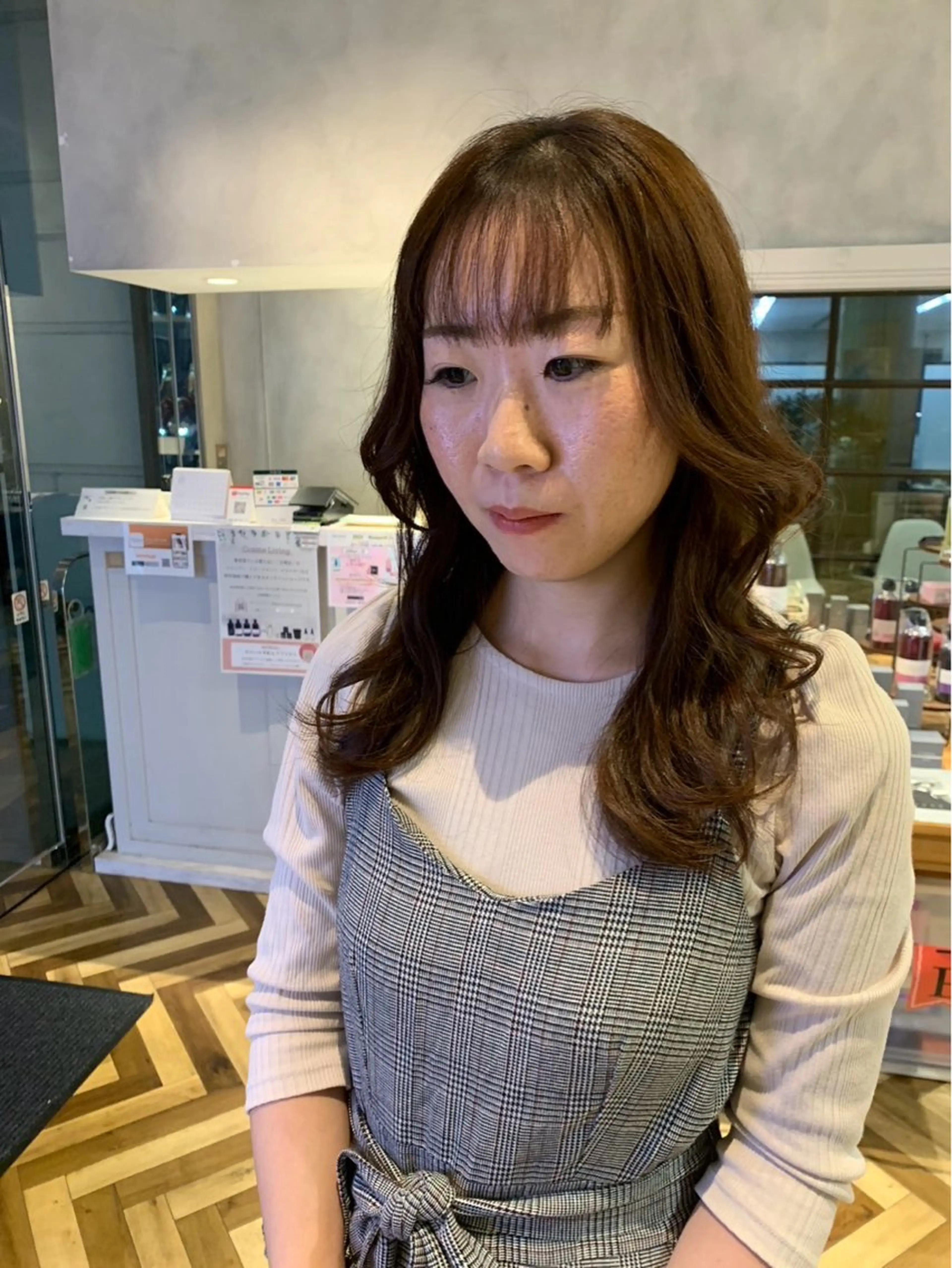 ロング 戸丸 絵夢のヘアスタイル