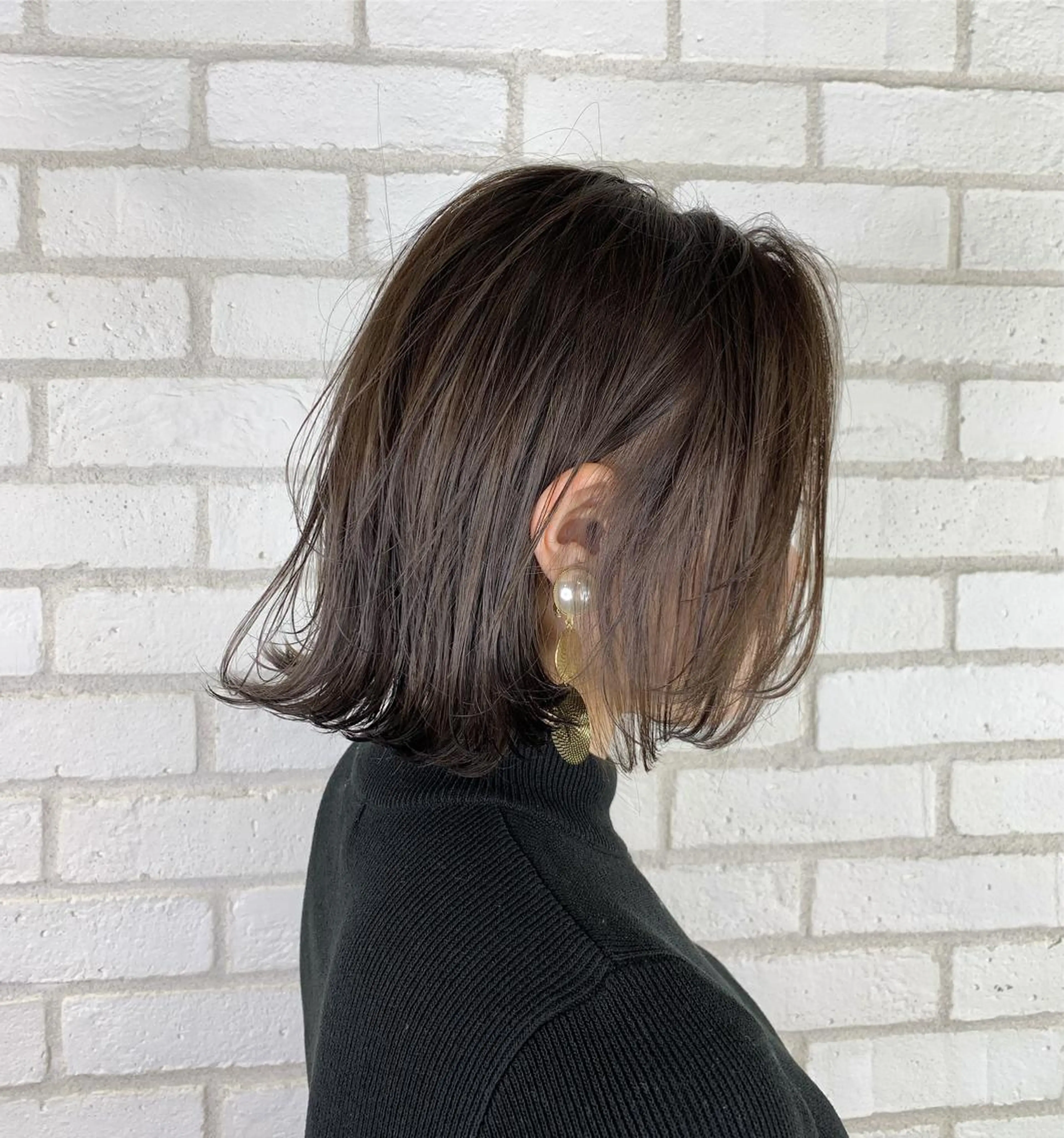 ミディアム カラー takumi Hのヘアスタイル