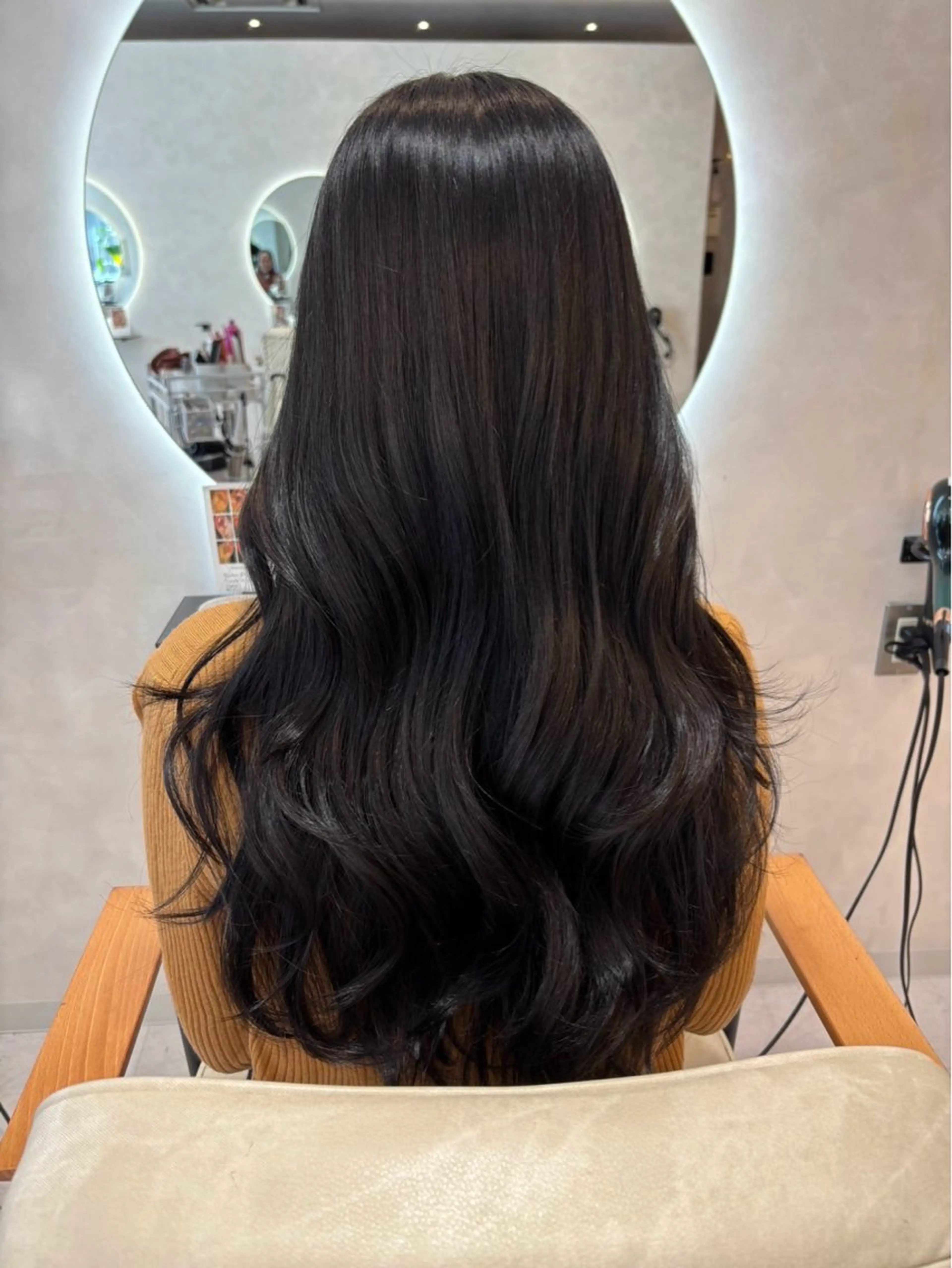 ロング カラー ヘアアレンジ 透明感カラー 梅田カラーモデル/ ヘアセット/みさきのヘアスタイル