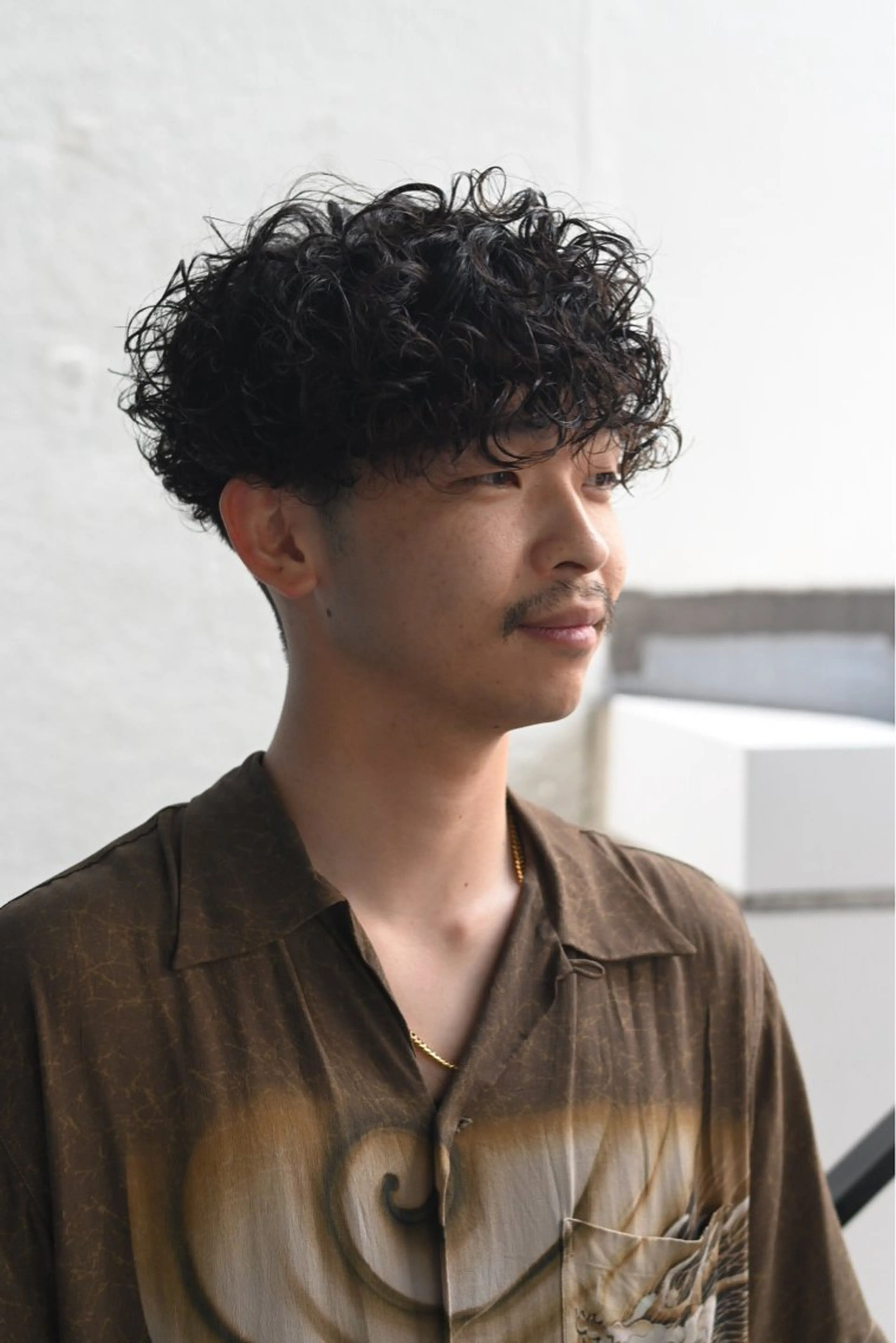ミディアム ミディアムパーマ 増田 司のヘアスタイル