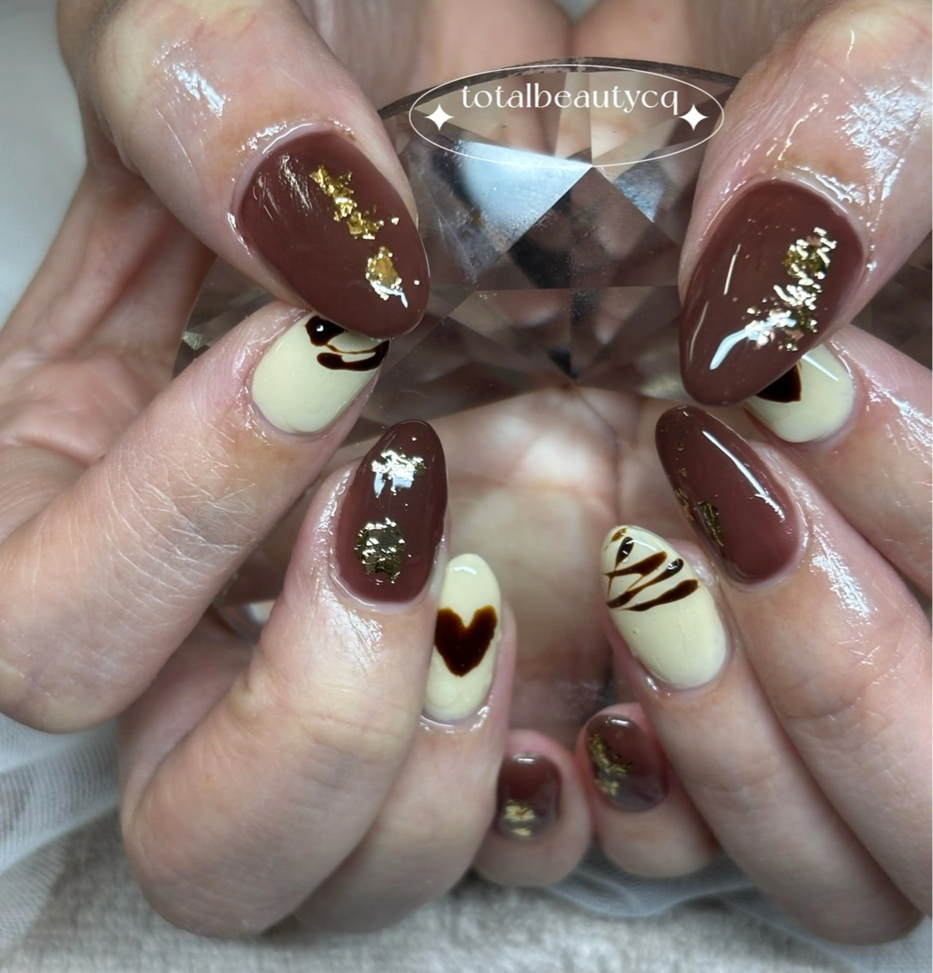 ネイル ハンドネイル トータルビューティー CQのネイルデザイン