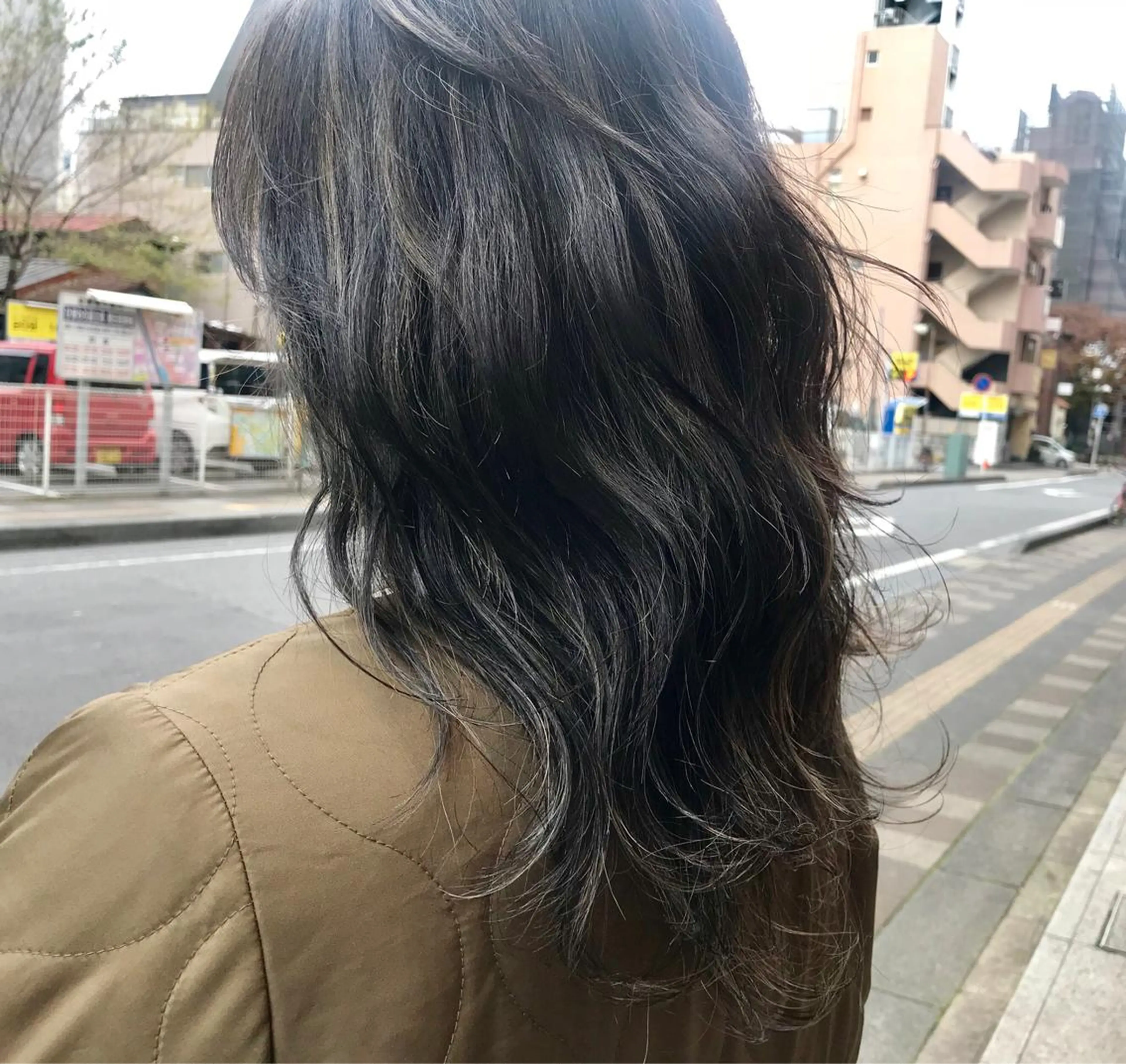 セミロング カット ヘアカラー ショートスタイル /tomo.のヘアスタイル