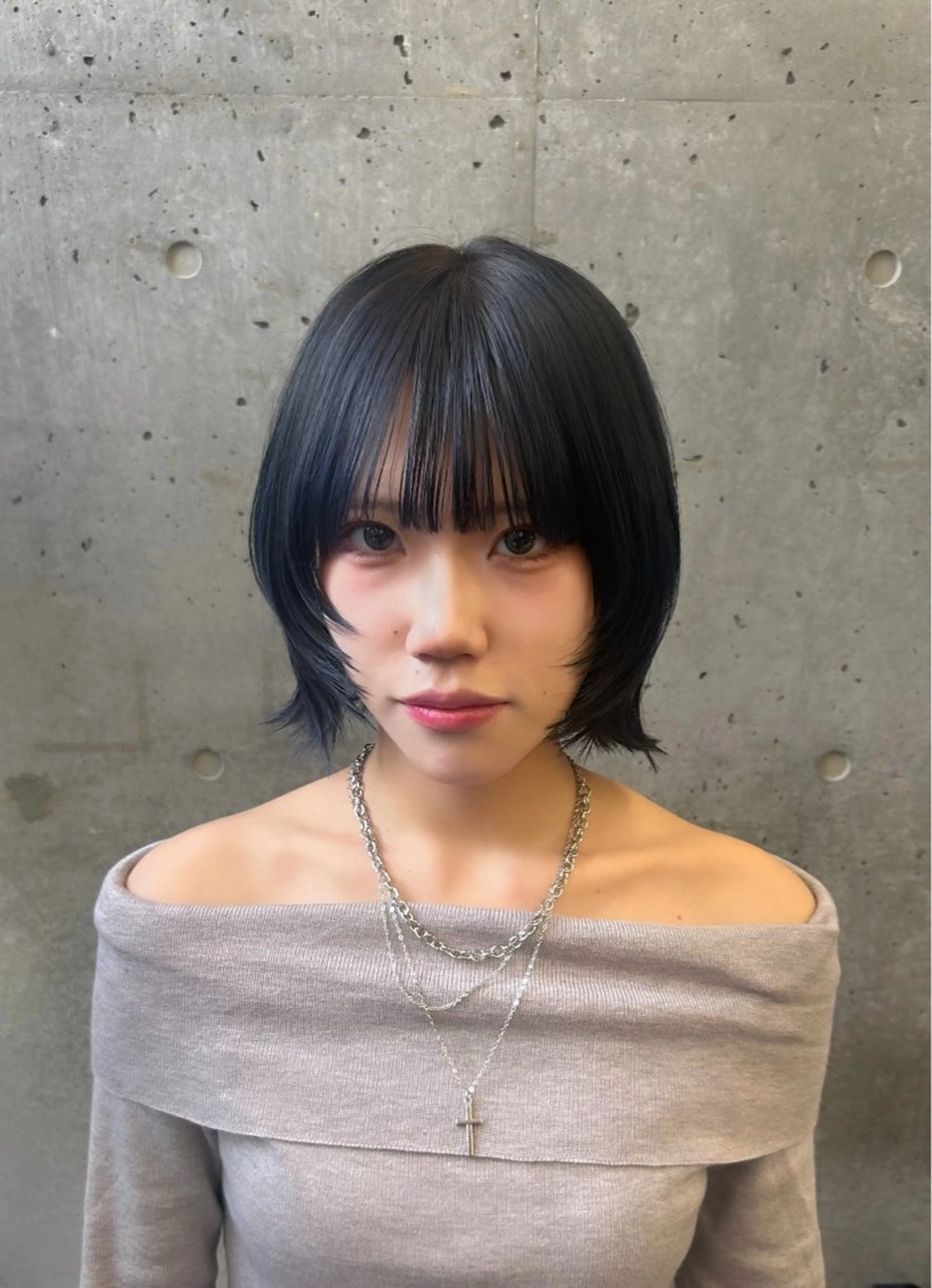 🩵ご新規様限定❕艶ワンカラー➕1stepトリートメントの写真