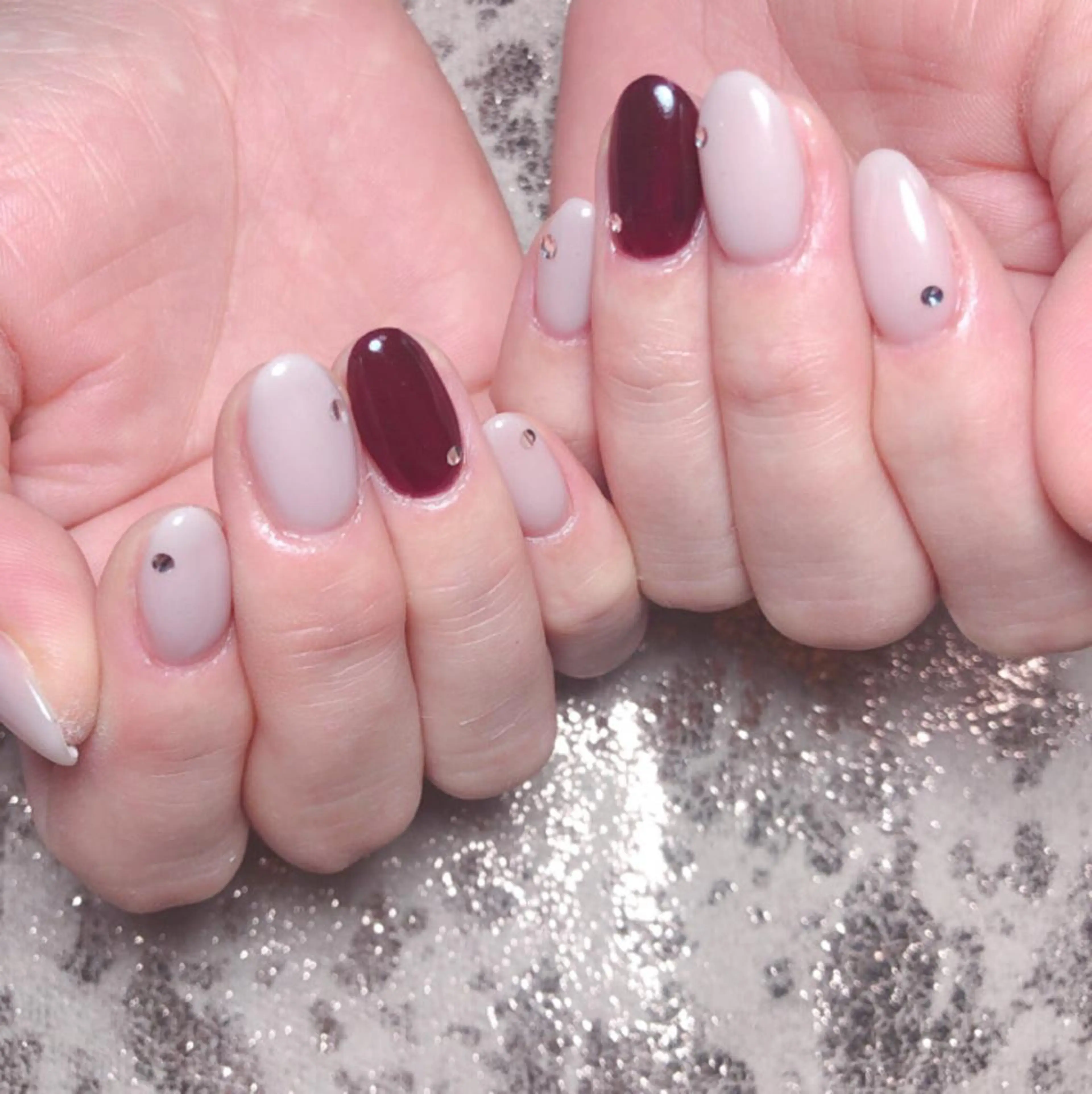 ネイル ストーンネイル DollyGirl KYOKOのネイルデザイン