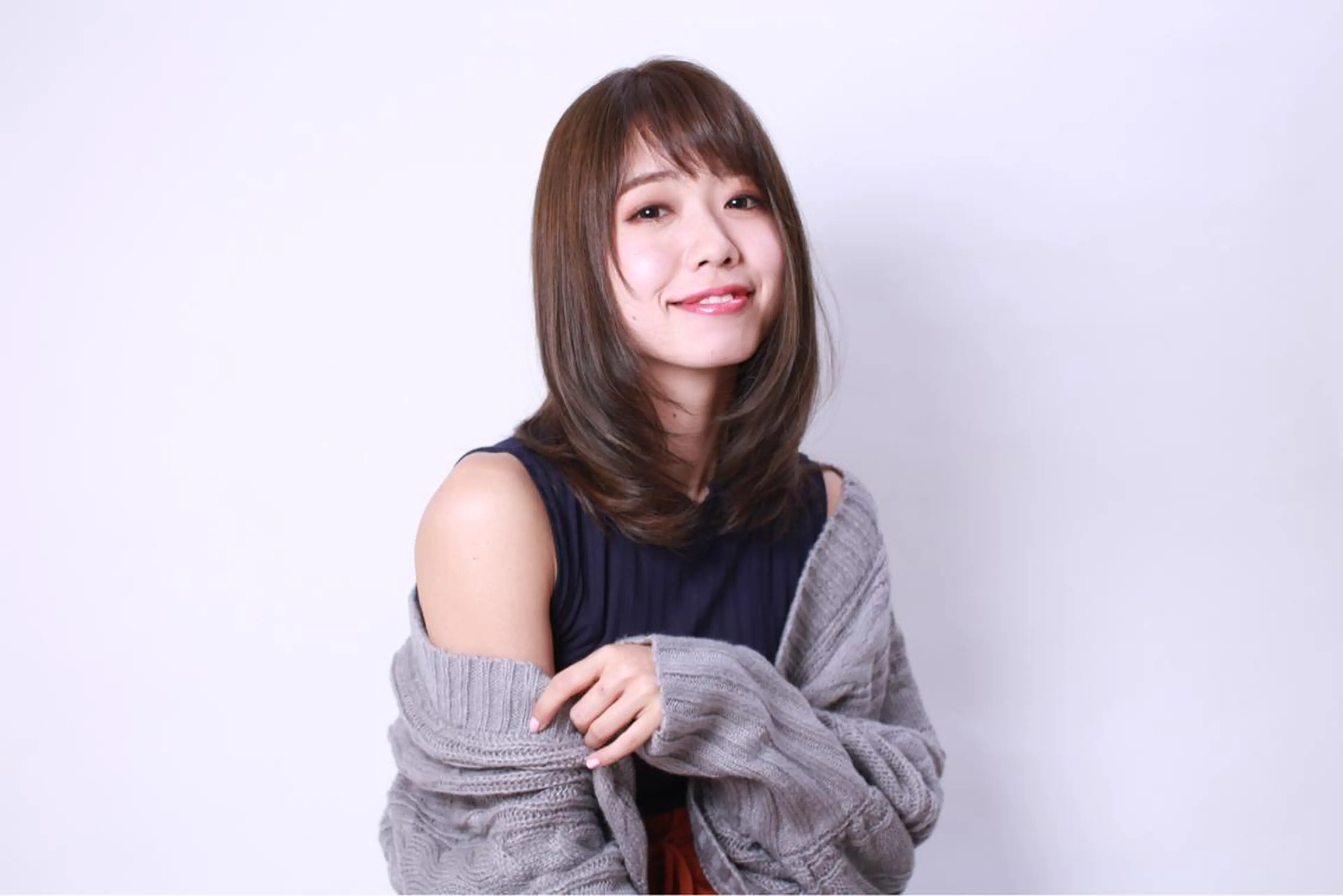 セミロング カラー アッシュ Orange hair salon所属・ショート特化⭐️浅田 大輝Orangeのヘアスタイル