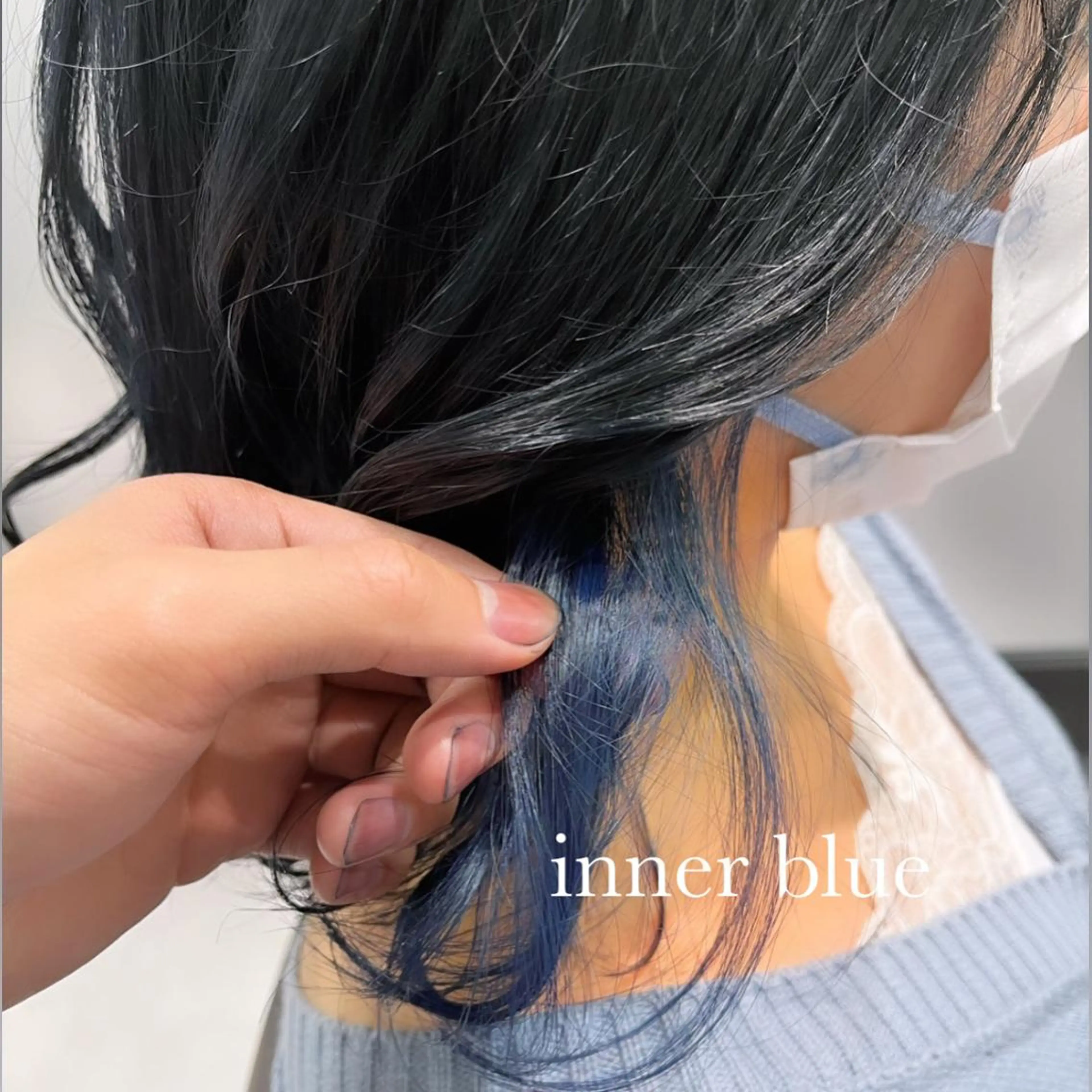 ミディアム カラー レイヤー/髪質改善/ 美髪矯正/手塚凌のヘアスタイル