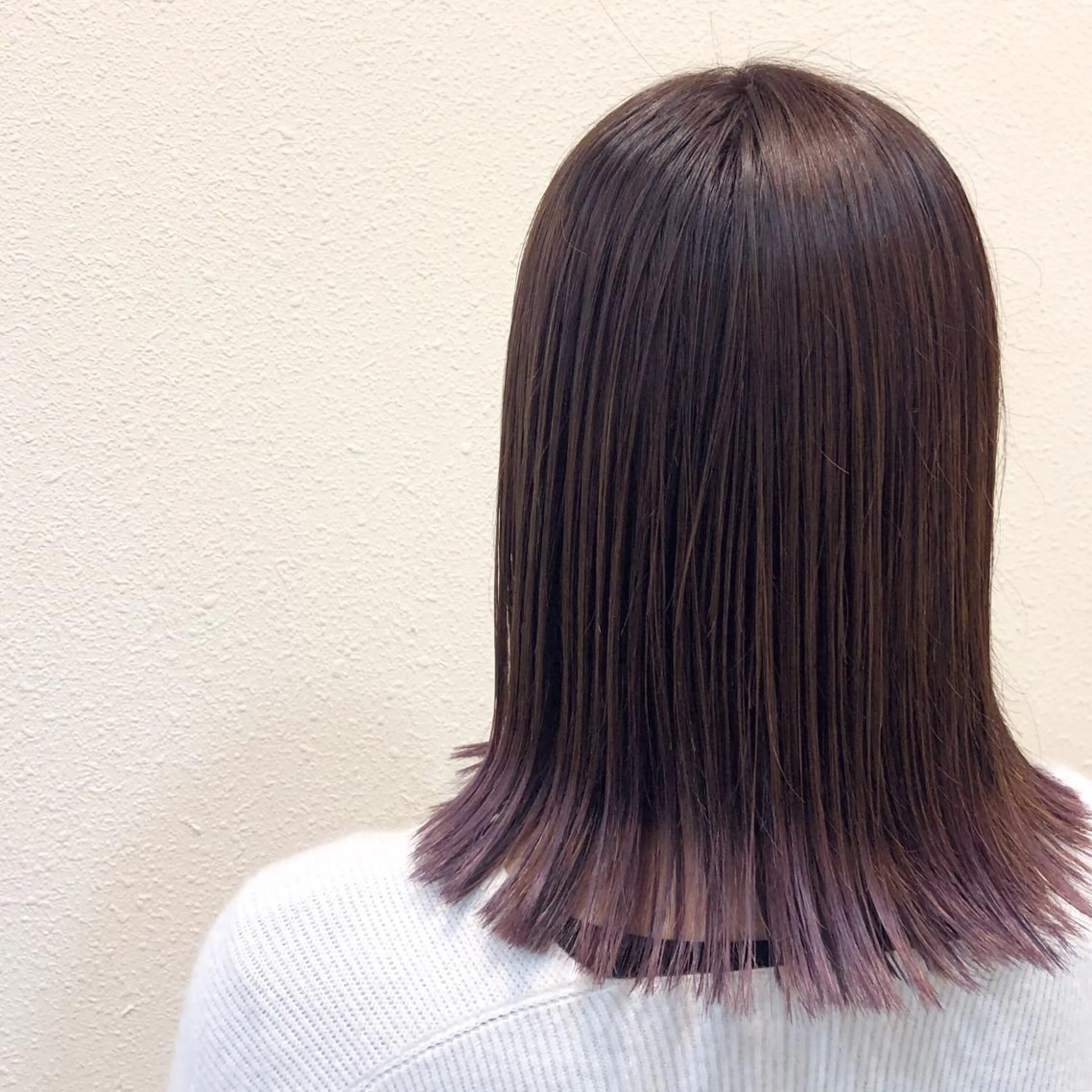 セミロング 学生 中川 茜里のヘアスタイル