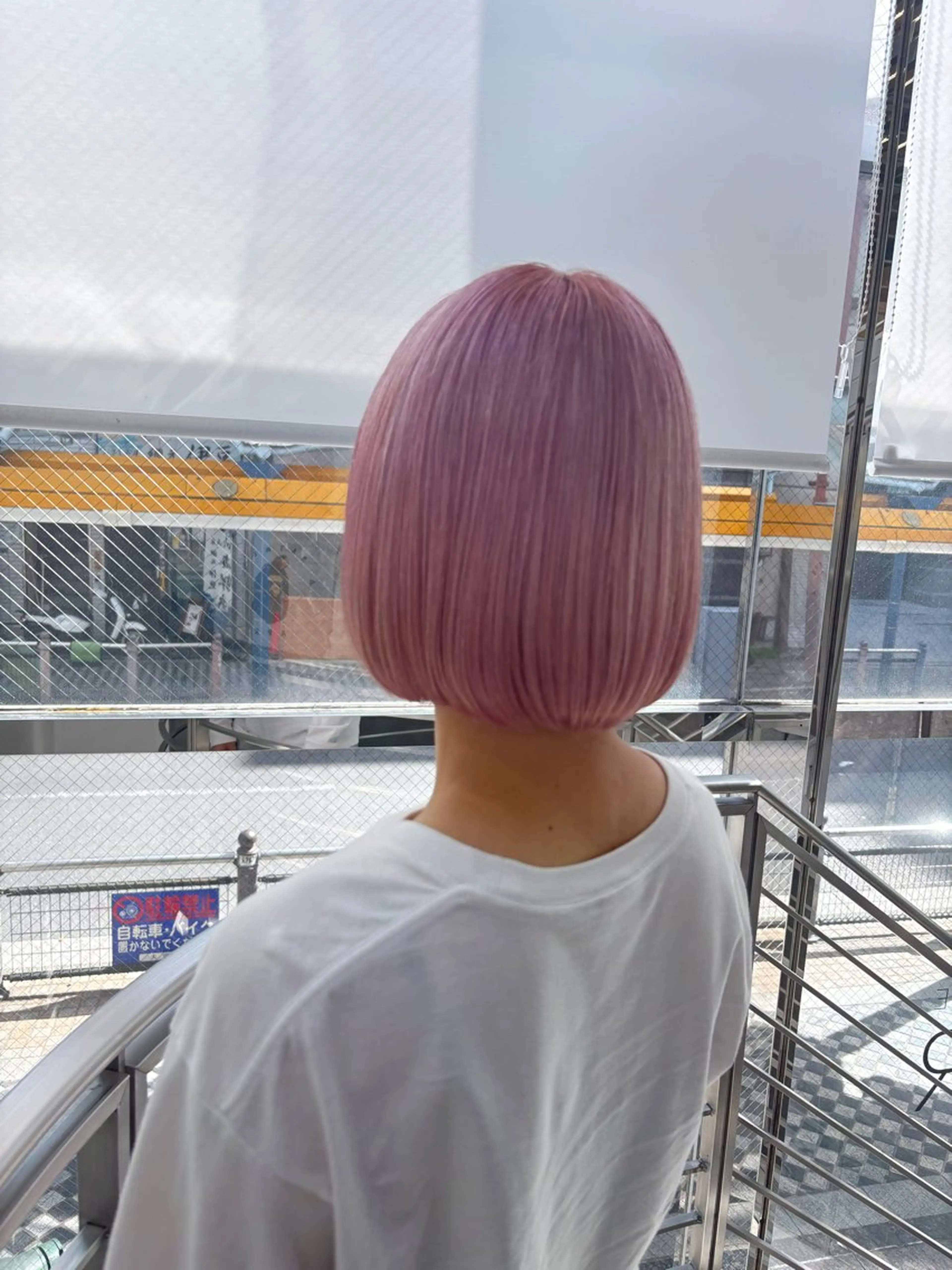 カラー ヘアカラー 久野 竜慈のヘアスタイル