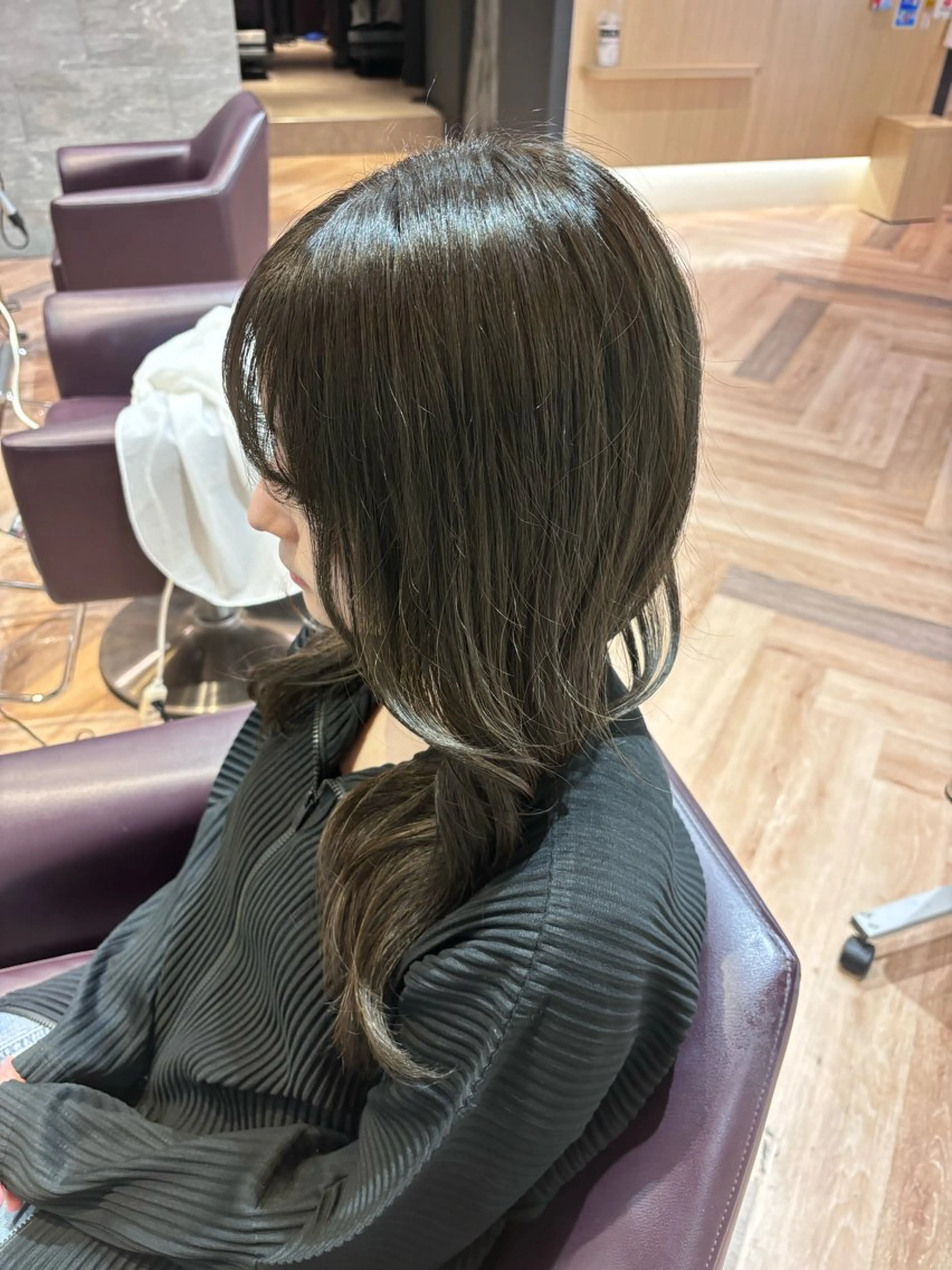 カラー ヘアカラー トリートメント 艶カラー💞 amiのヘアスタイル