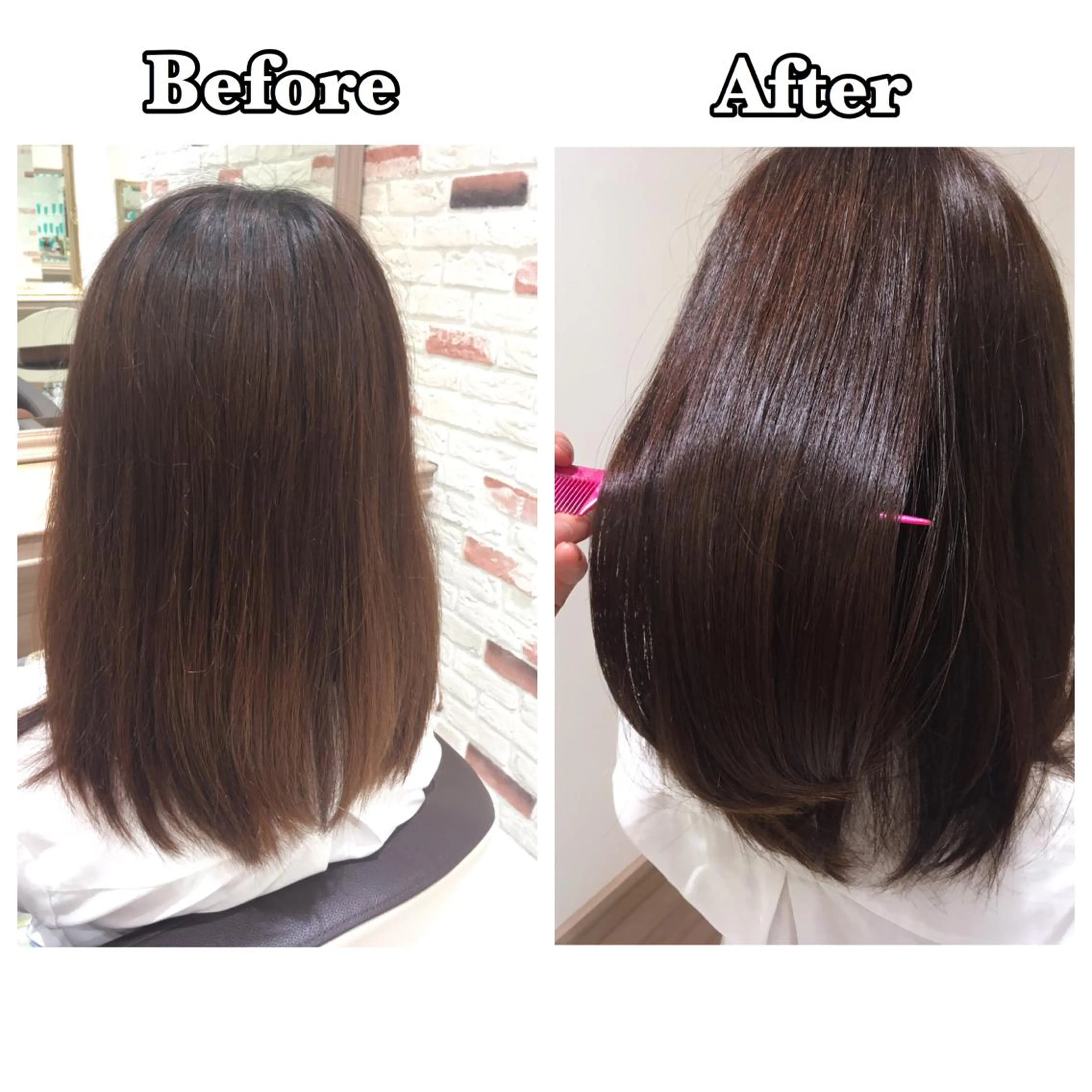 ミディアム カラー ショコラグレージュ グレージュ イルミナカラー 推しヘア🎀 NATSUNEのヘアスタイル