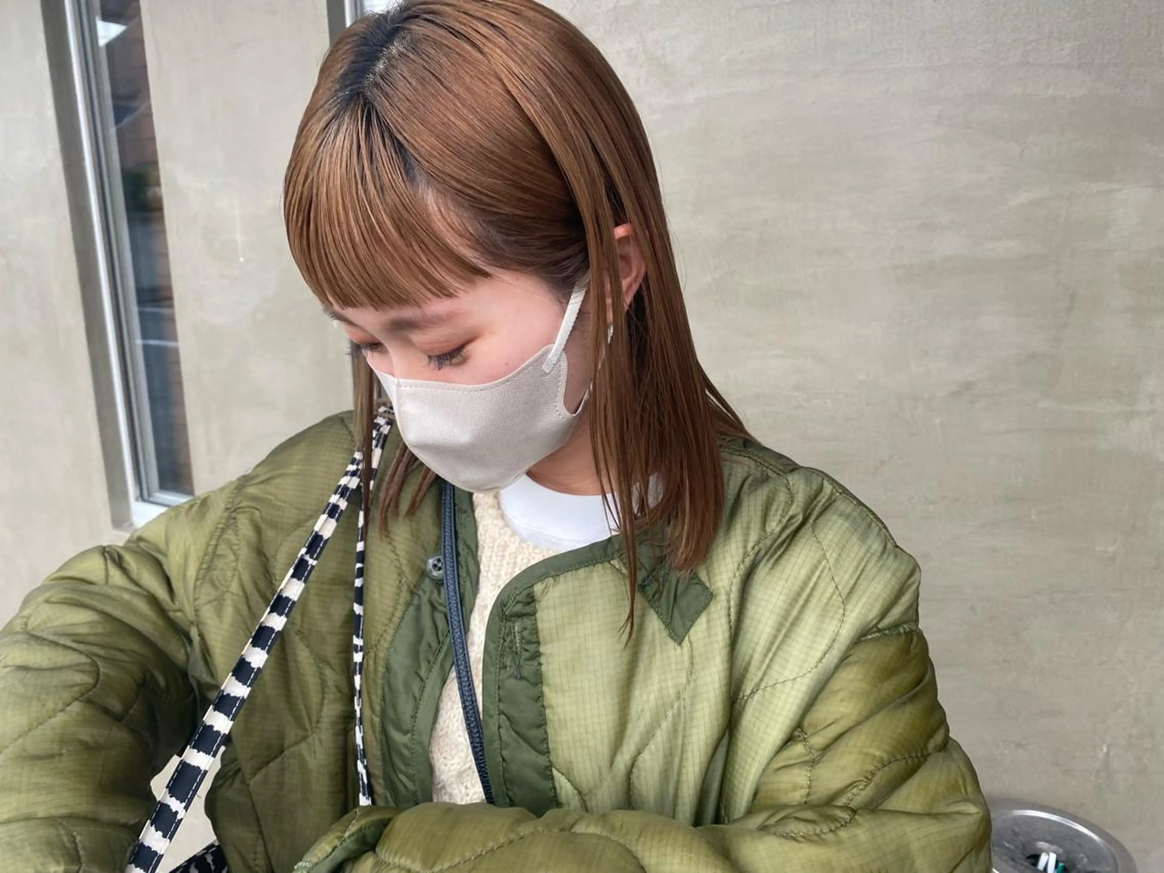 カラー ブリーチ 柔らかカラー🥛 mayucoのヘアスタイル