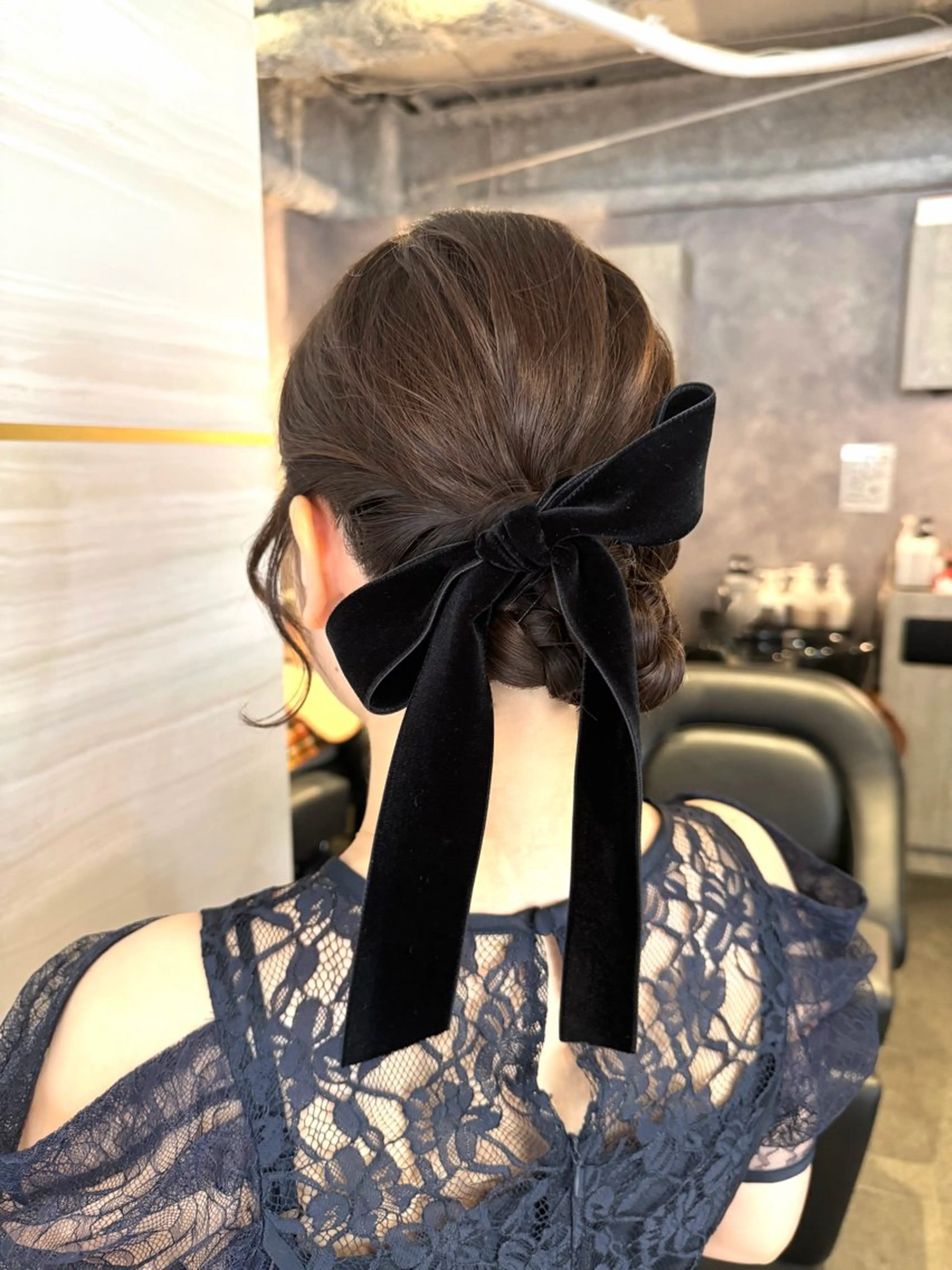 セミロング ヘアアレンジ ヘアセット 🩶鈴木茉奈🩶艶髪 /透明感/暖色カラーのヘアスタイル