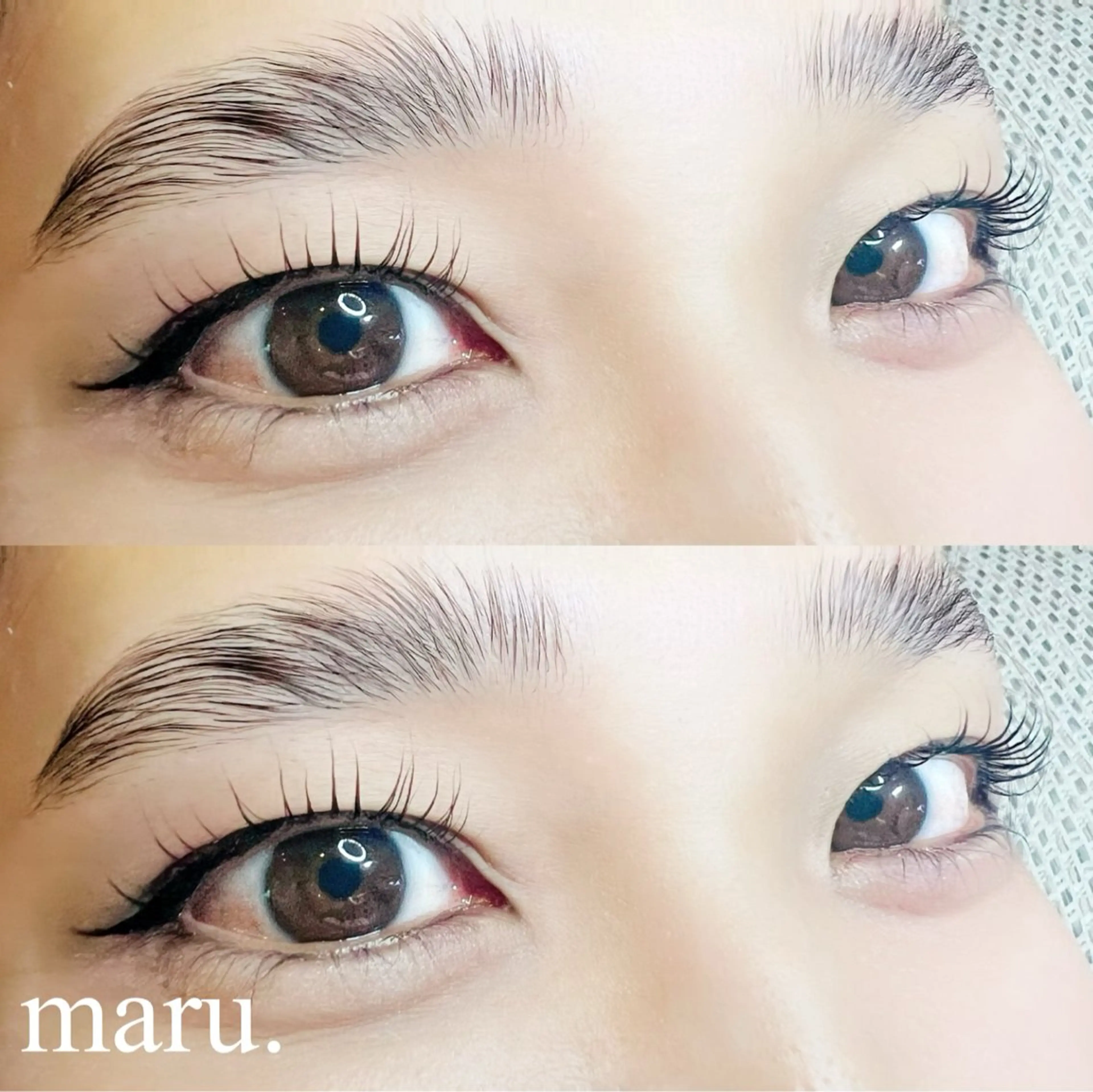 マツエク・マツパ maru. maiのマツエク・マツパデザイン