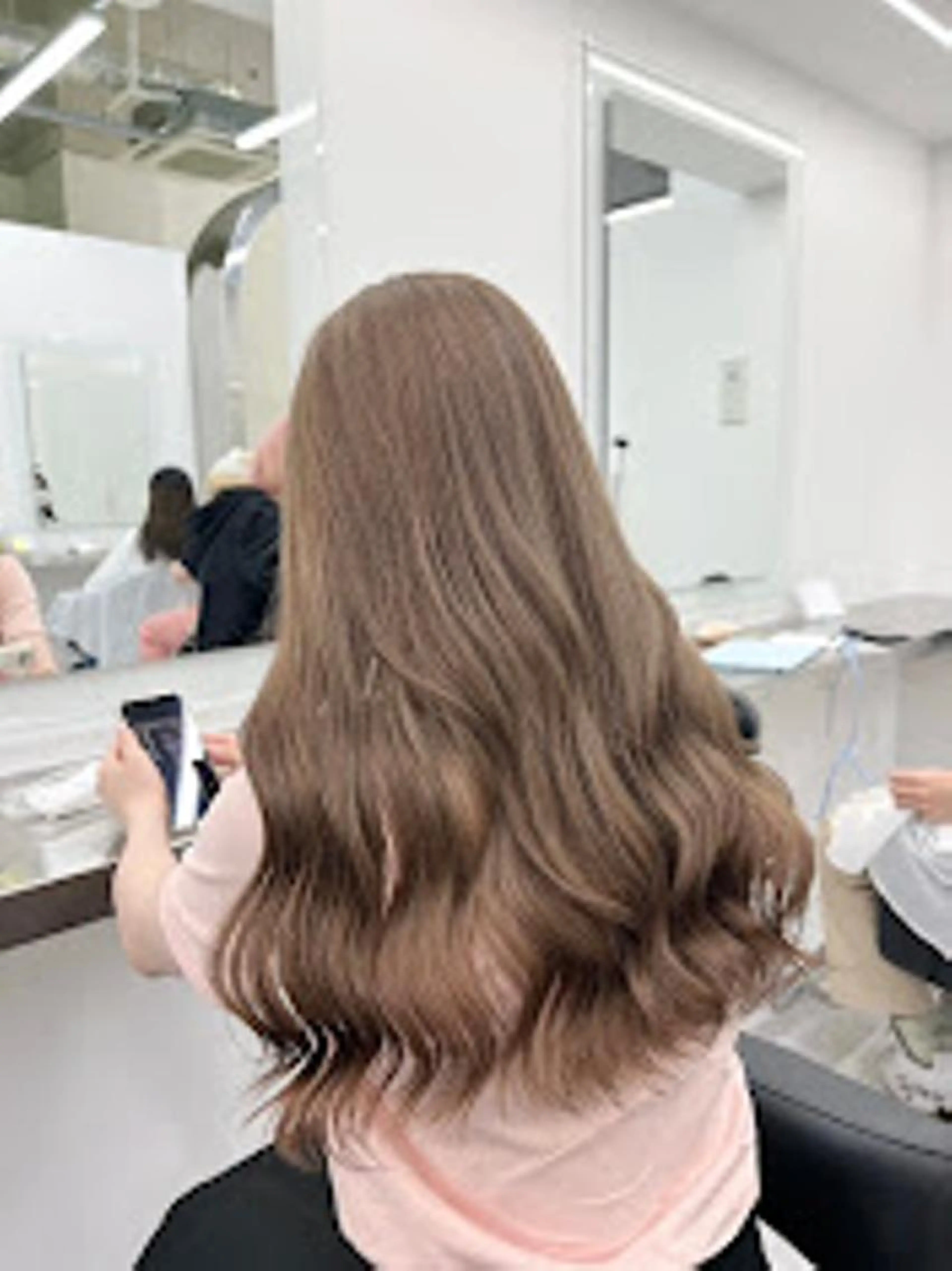 🎀ミニモ学割限定🎀ブリーチありorなしダブルカラー+オリジナルトリートメント(ケアブリーチ+3300円)の写真