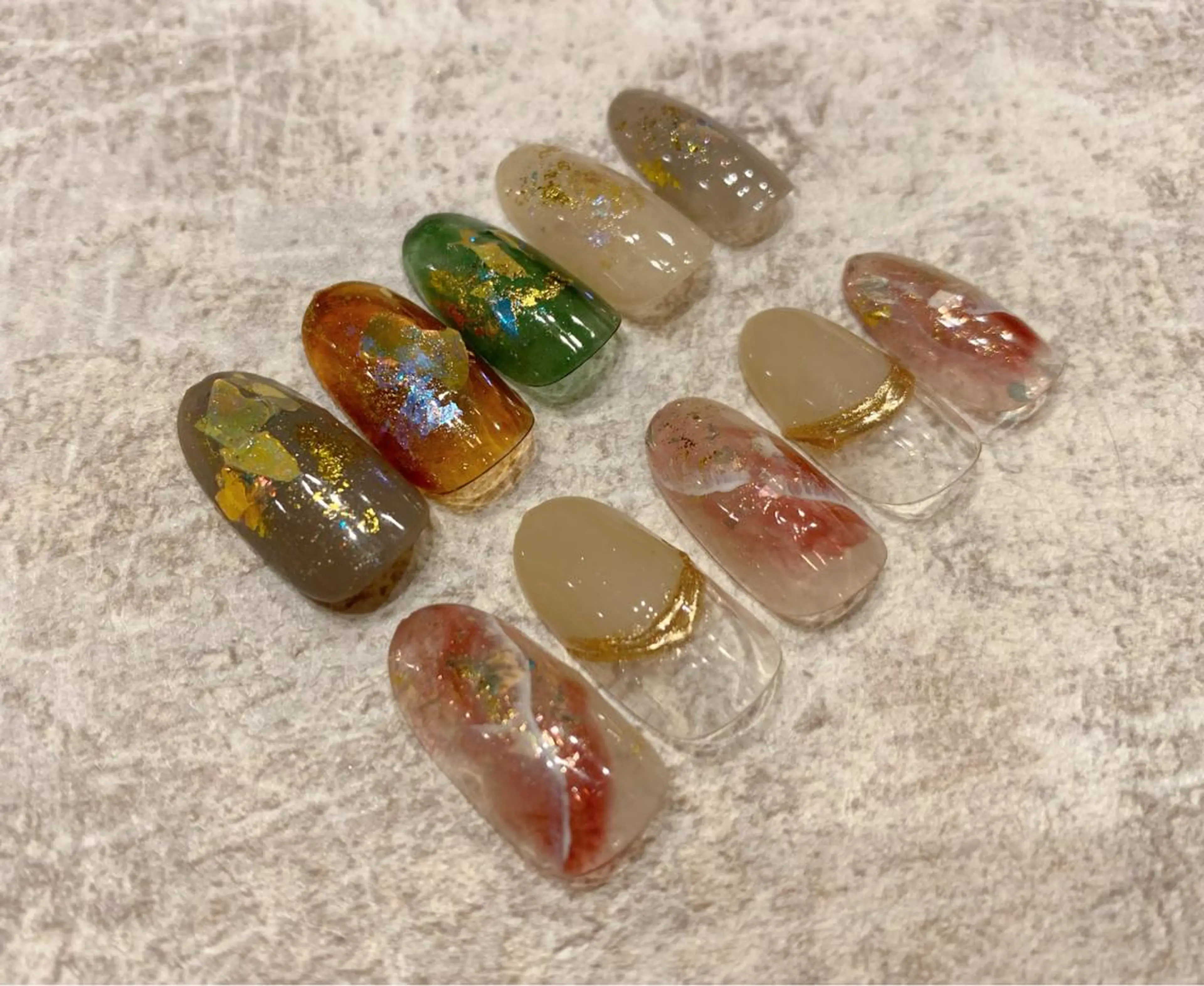 ネイル Nail •Head スパFortunaのネイルデザイン