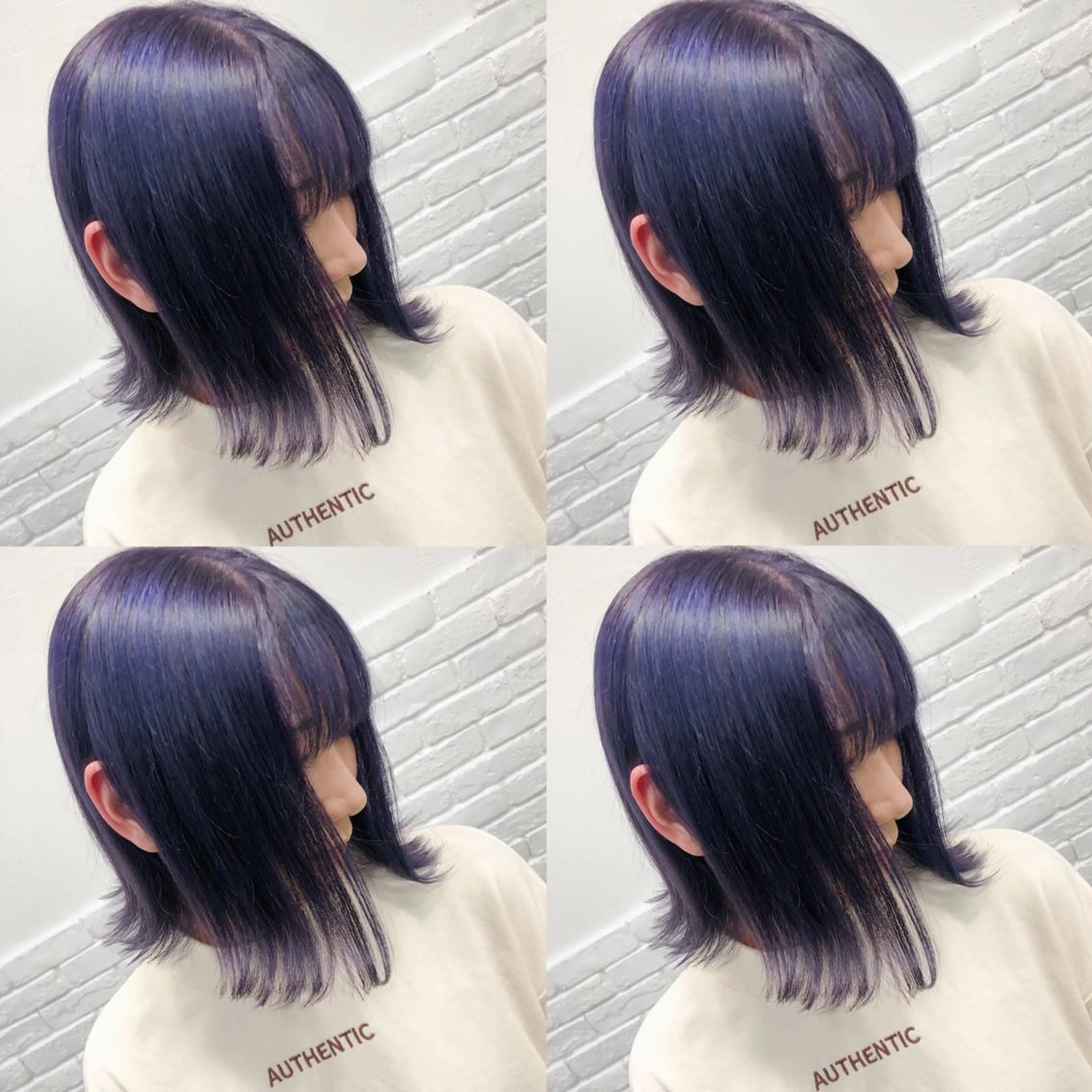 ショート カラー ヘアアレンジ メンズ キッズ ヘアカラー トリートメント ヘアセット 💟Chloe原宿店 🩶ハイトーンのヘアスタイル