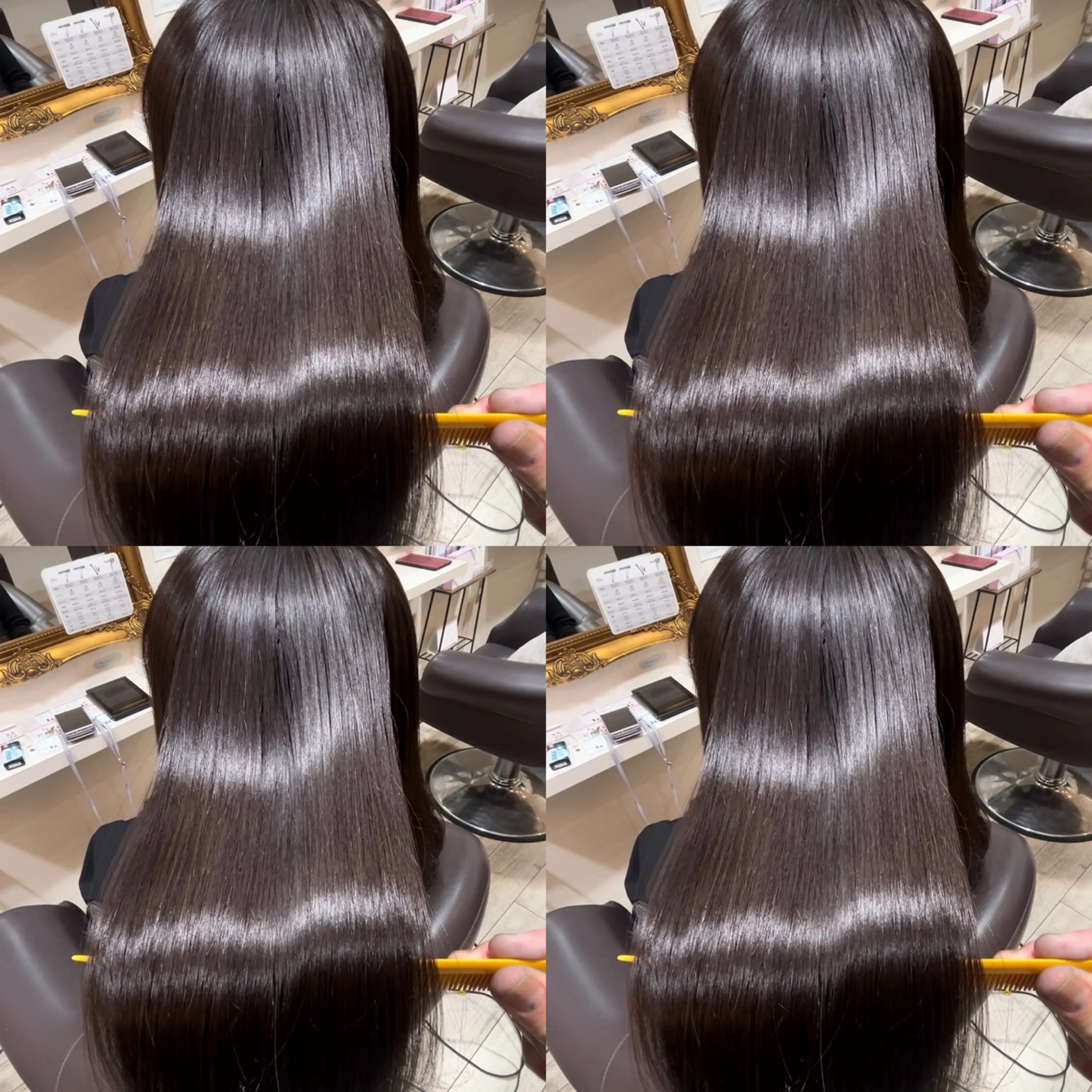 カット➕ケアカラー🎨➕トキオ3stepTR💎[ヘーゼルベージュ グレージュ ピンク レイヤー ニュアンスカラー]の写真