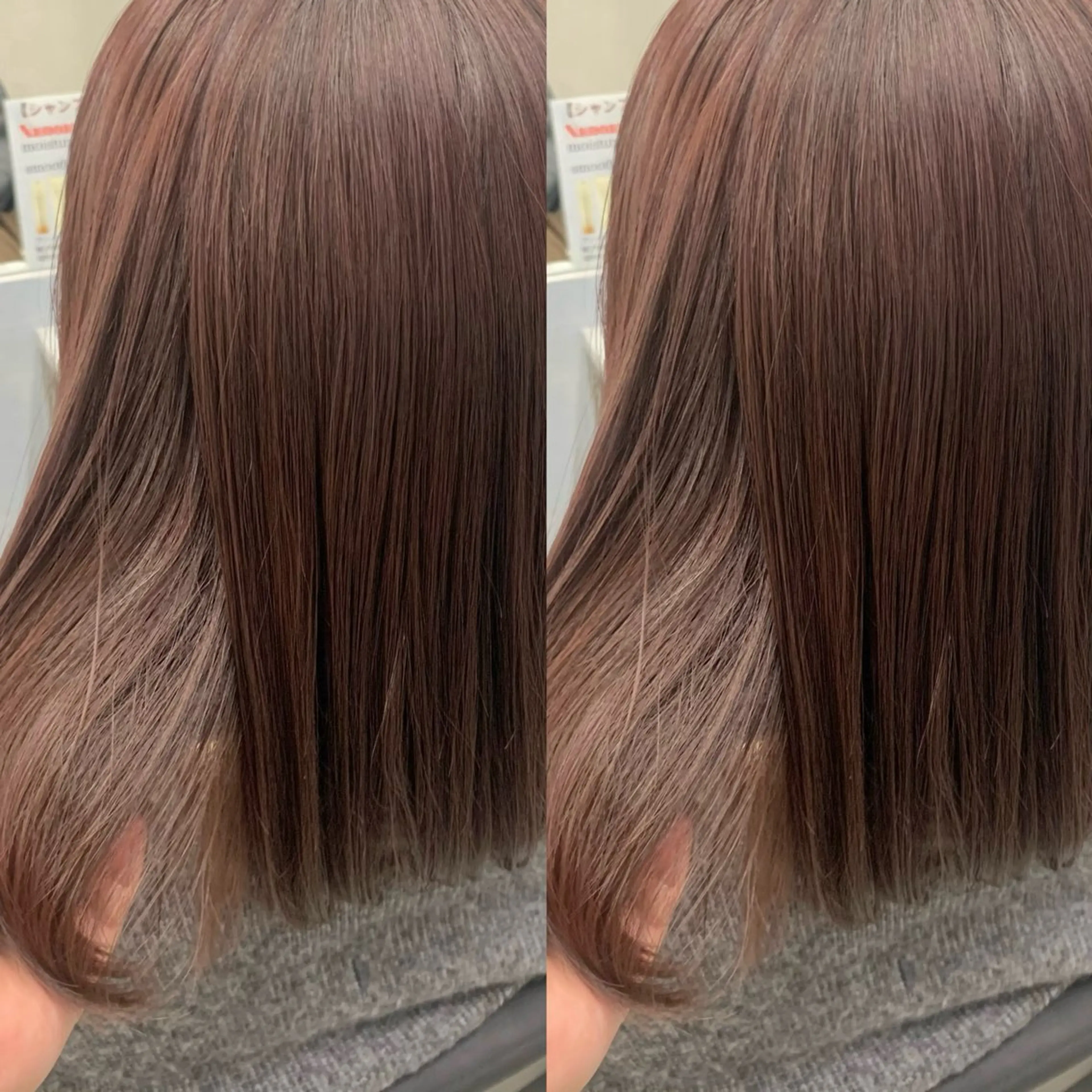 ミディアム ブリーチ無しカラー✨ 美鈴のヘアスタイル