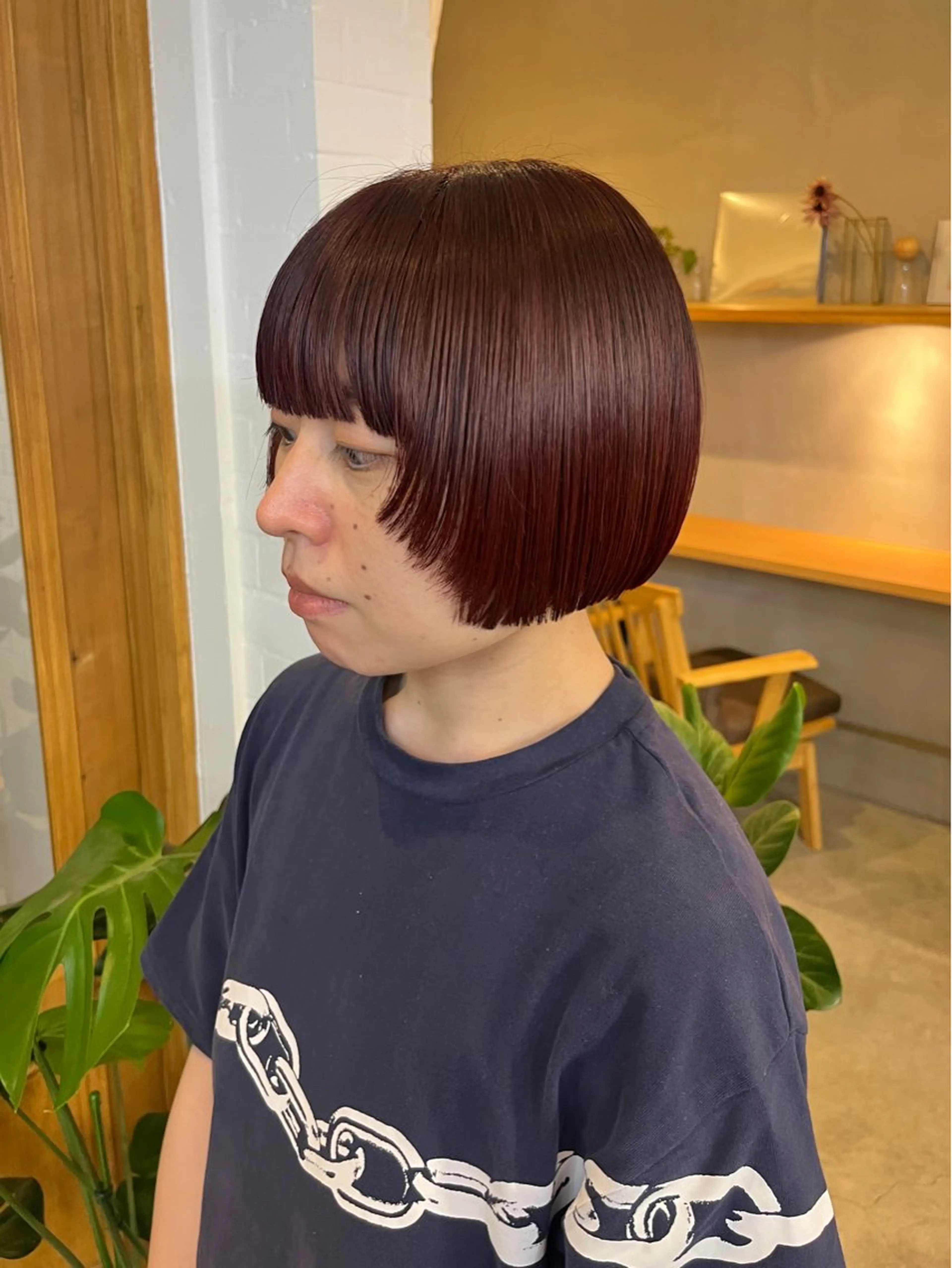 ミディアム カラー 伊藤ゆかり/髪質改善 /透明感カラーのヘアスタイル