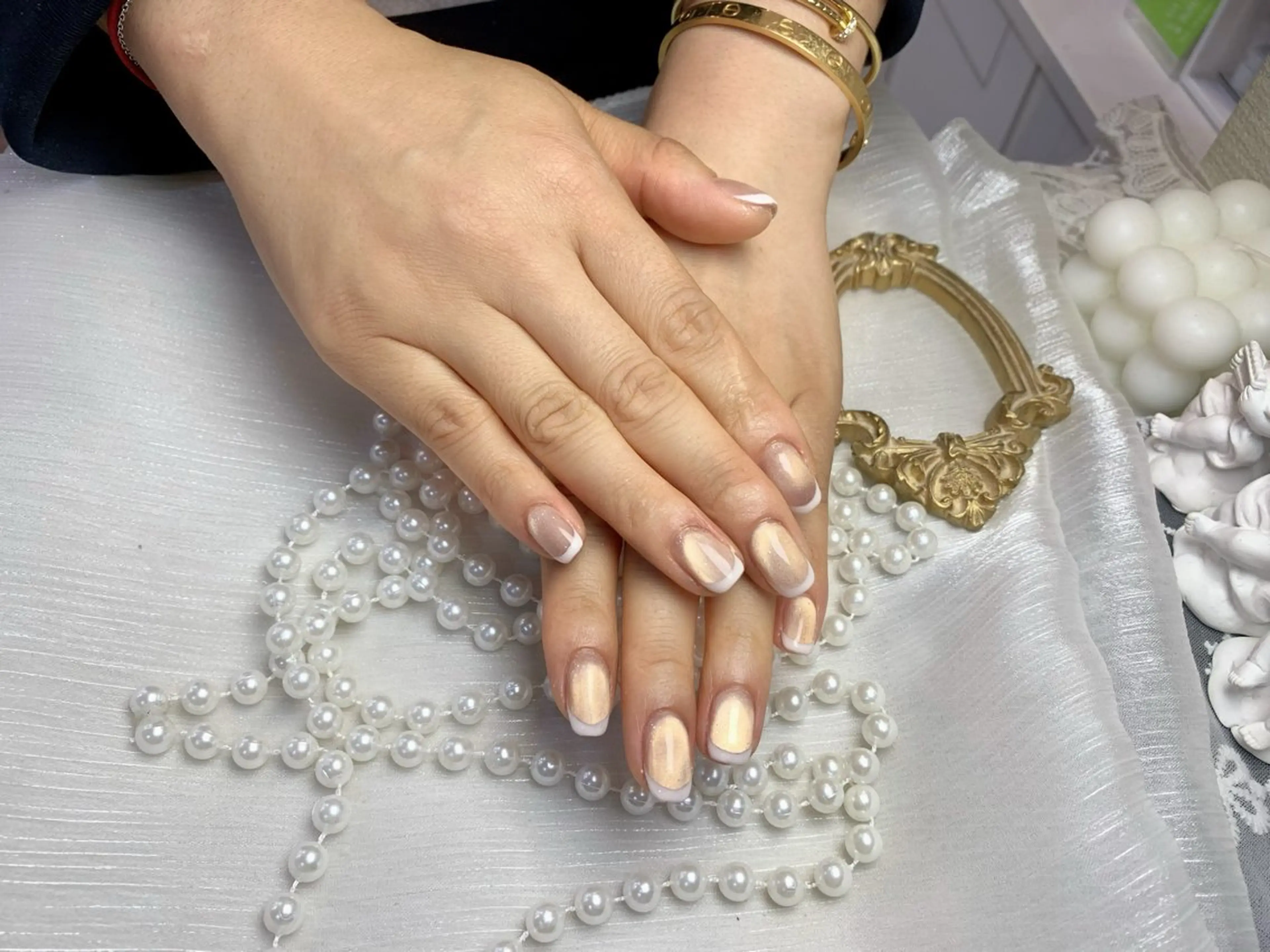 ネイル アートネイル フットネイル ジェルネイル ハート マグネットネイル Babarla Nailのネイルデザイン
