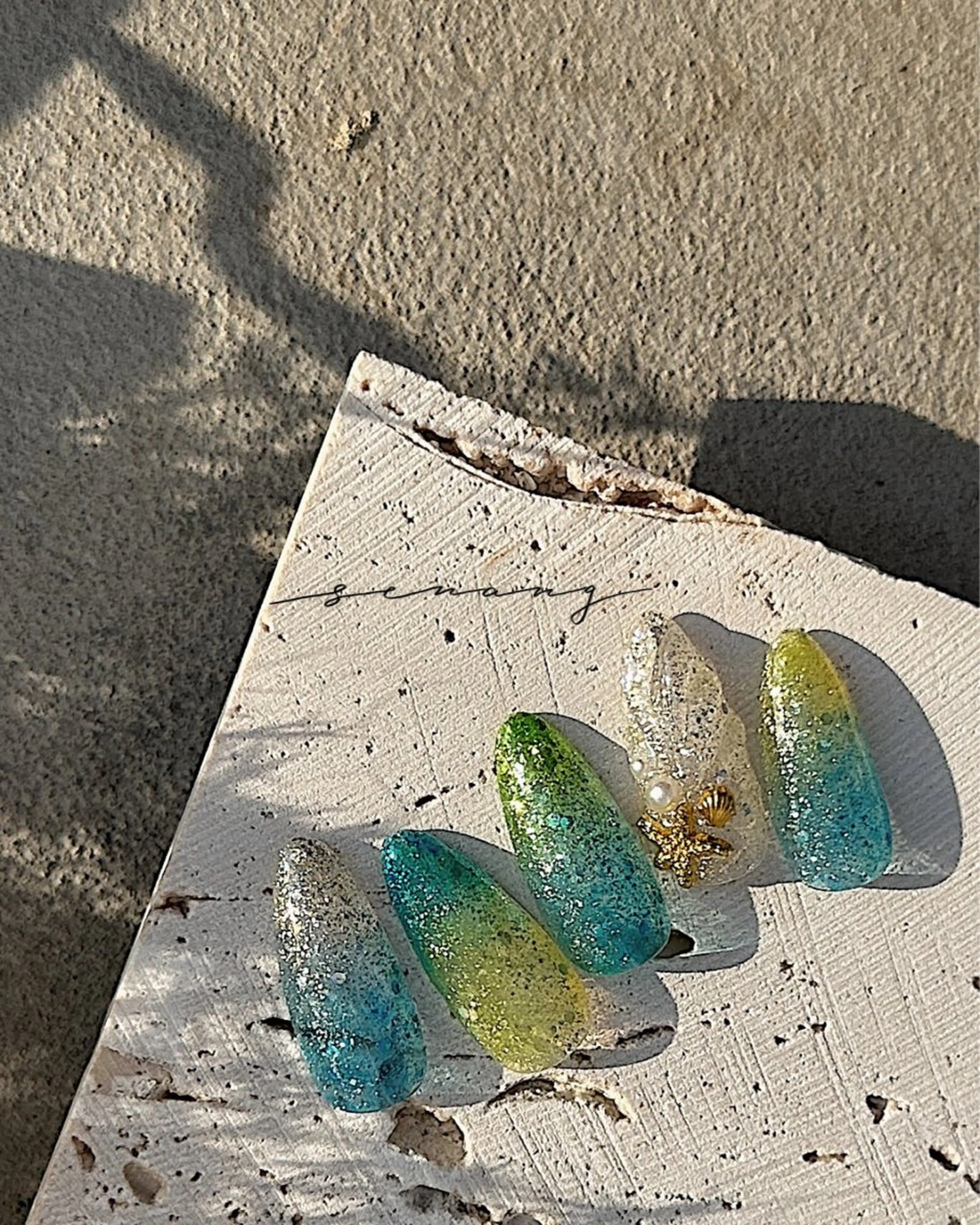 ネイル ハンドネイル senang Nail&Eyeのマツエク・マツパデザイン