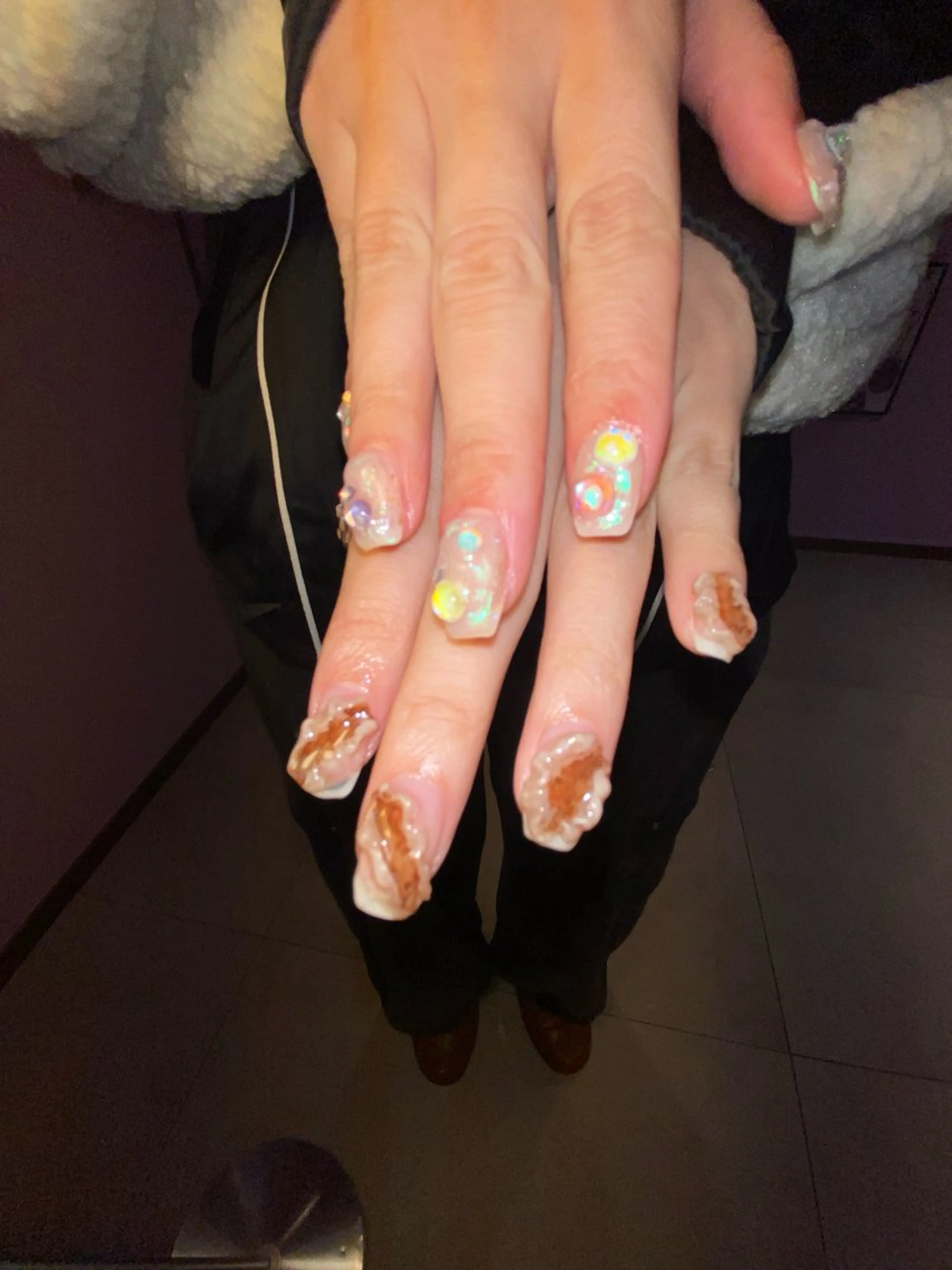 ネイル ハンドネイル oichan 𖦹°‧のネイルデザイン