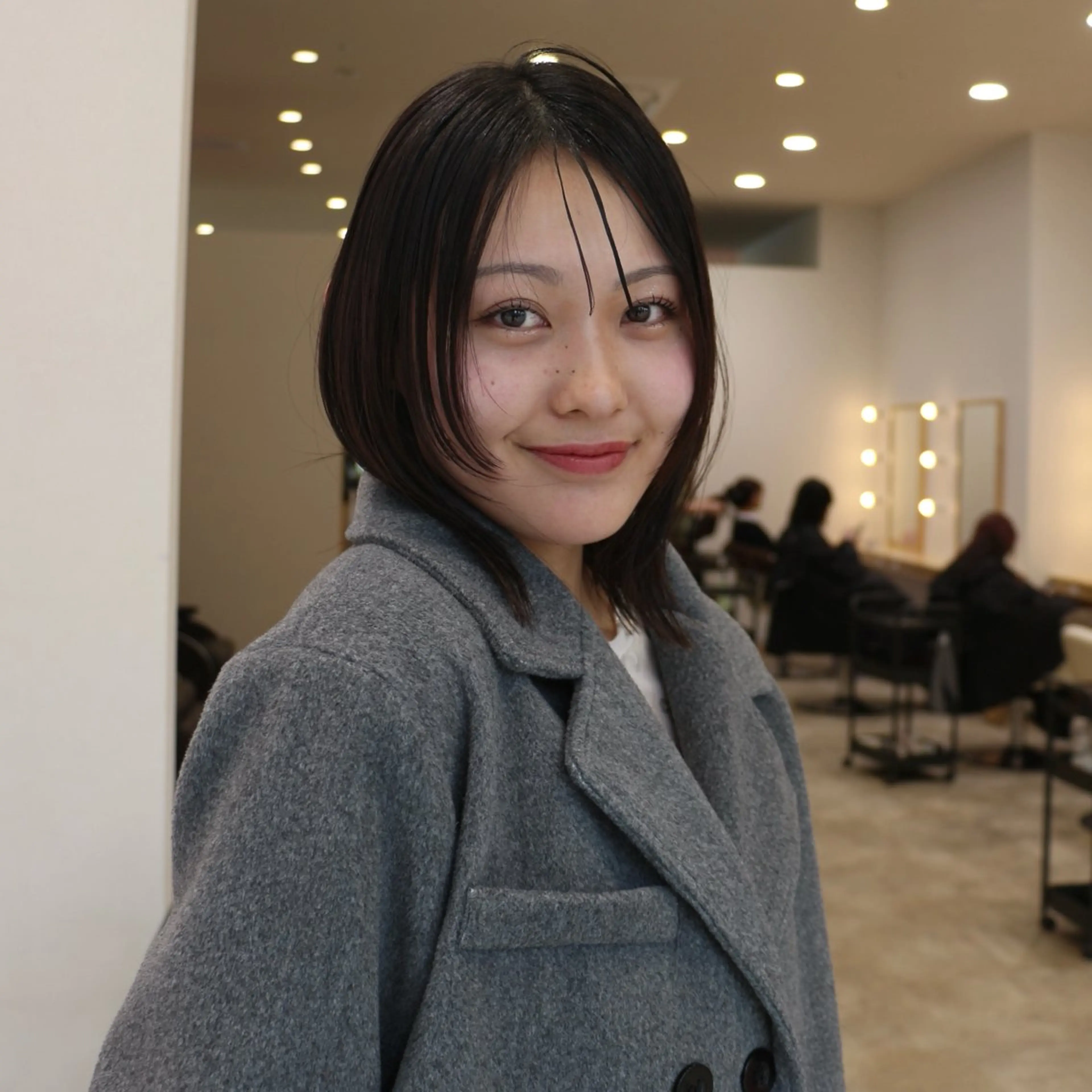 ショート ボブレイヤー ボブ レイヤーカット 小顔カット 顔まわり/透け感 カラー/青栁優🔆のヘアスタイル