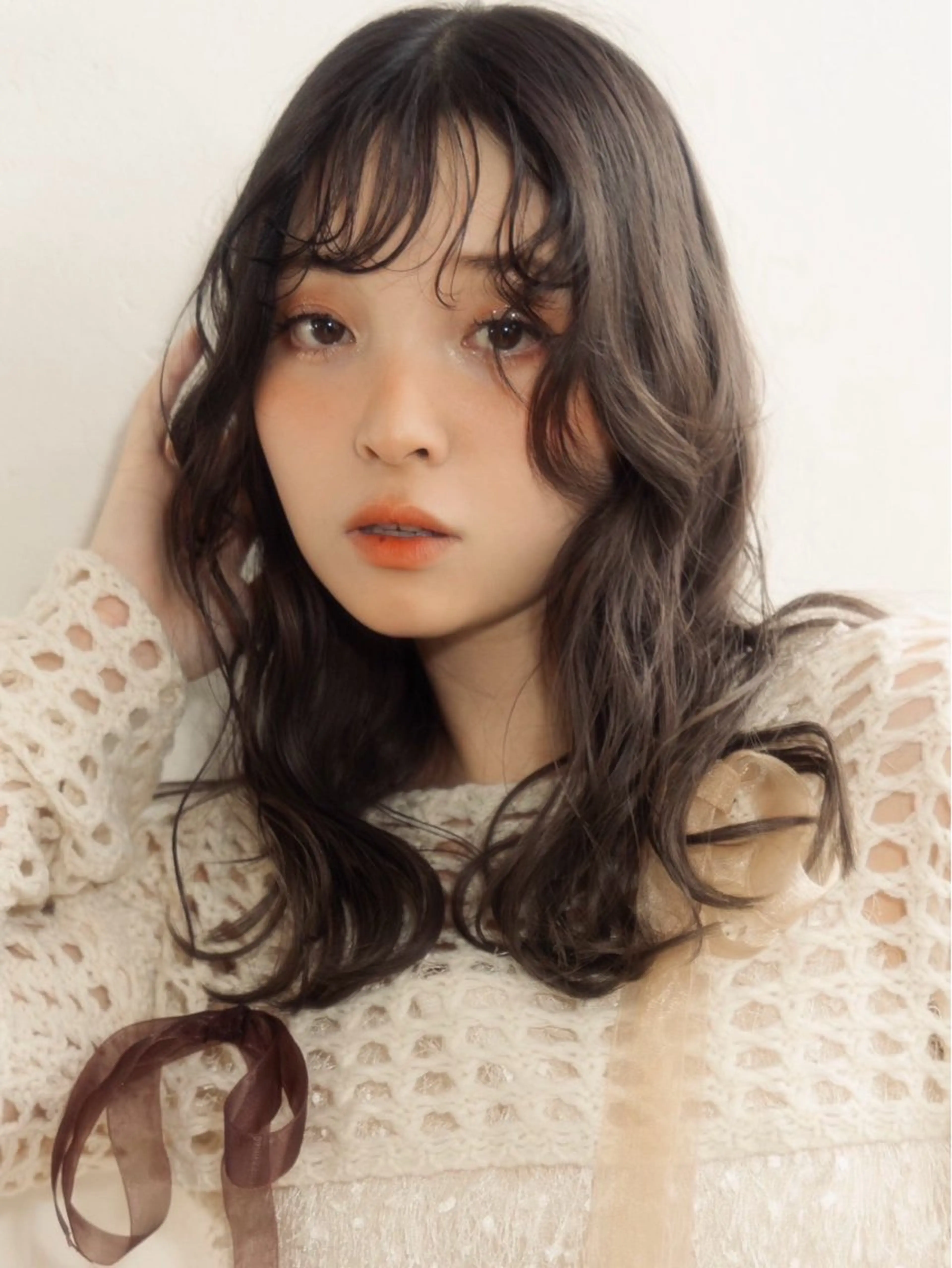 セミロング カラー 髪質改善美容師 🪽YOSSYのヘアスタイル