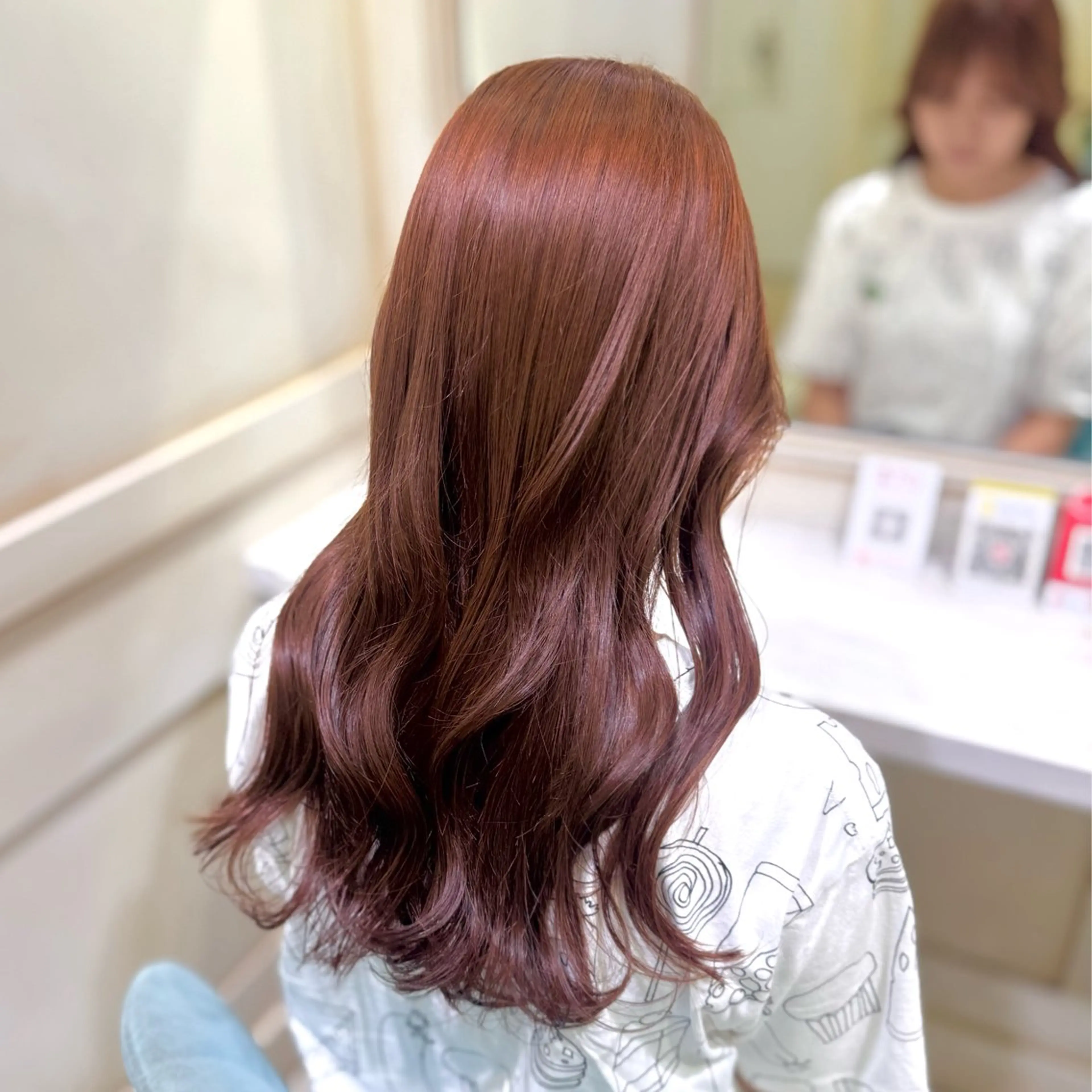 ロング カラー 艶カラー/ ななみのヘアスタイル