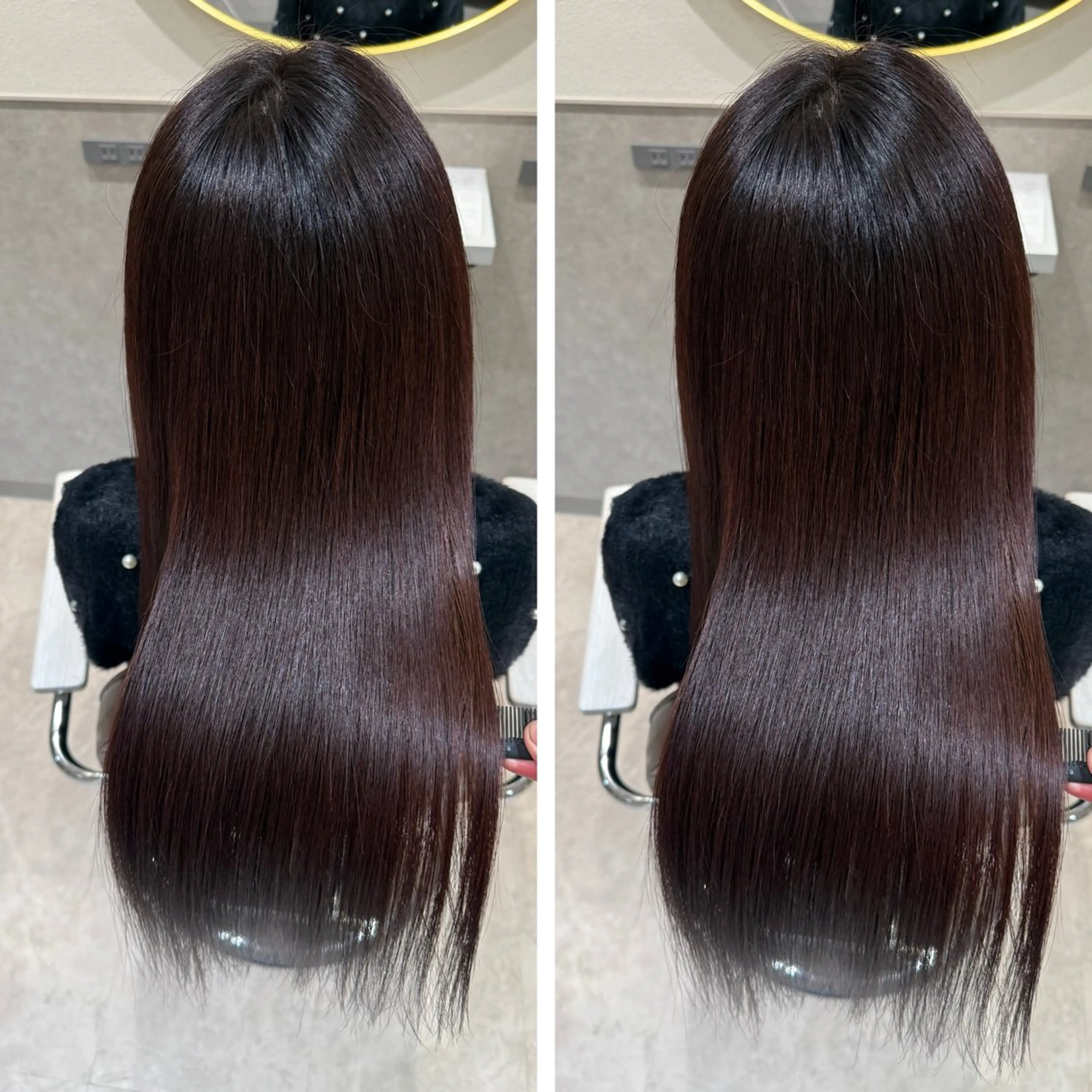 セミロング カラー カット ヘアカラー トリートメント 髪質改善カラー/銀座 /縮毛矯正/森田のヘアスタイル