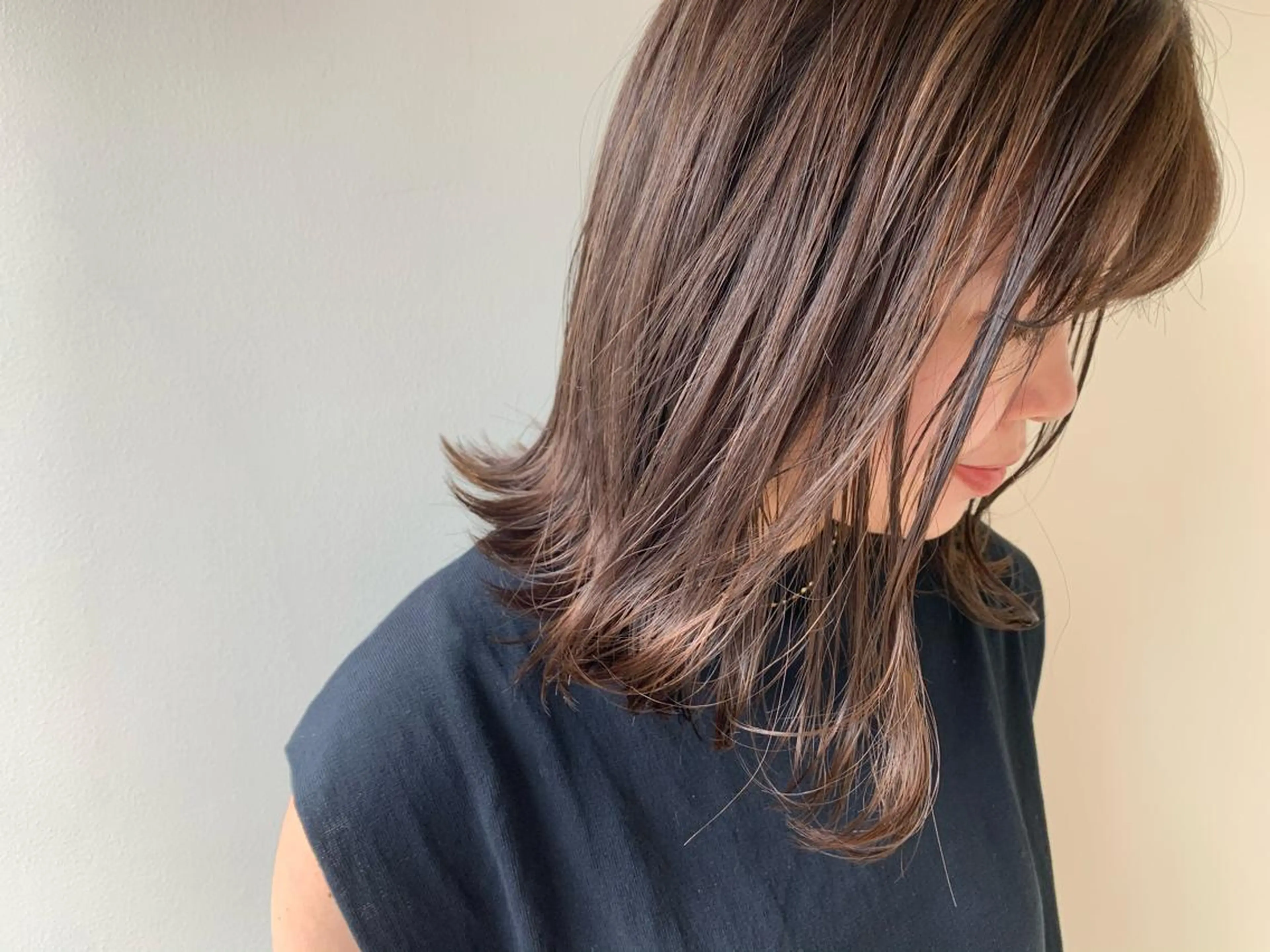 ミディアム カラー AR.MARA サトウヒカルのヘアスタイル