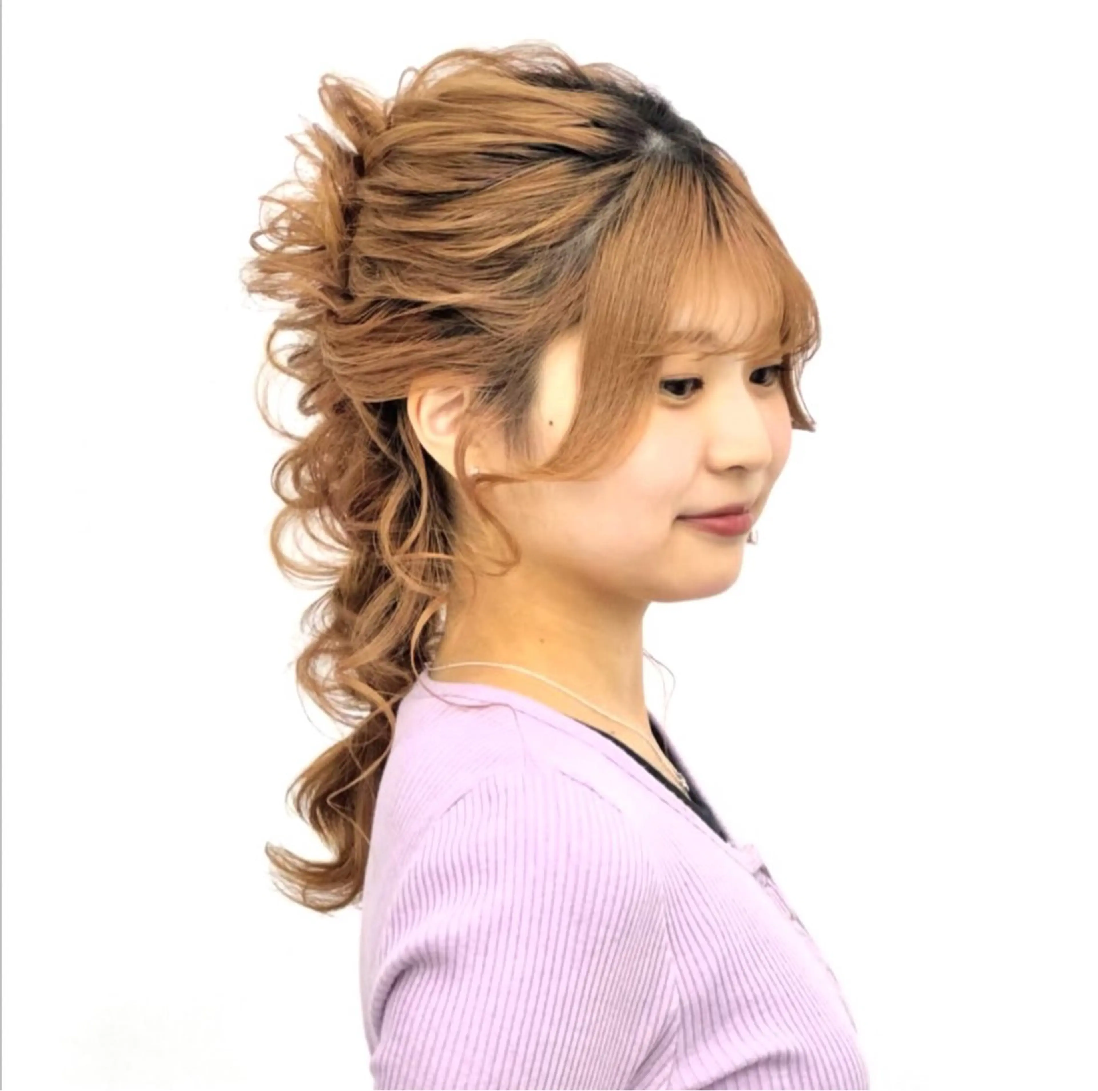 🎀ヘアアレンジ🎀結婚式や遊びに行く前など、ご利用頂けます🤍の写真