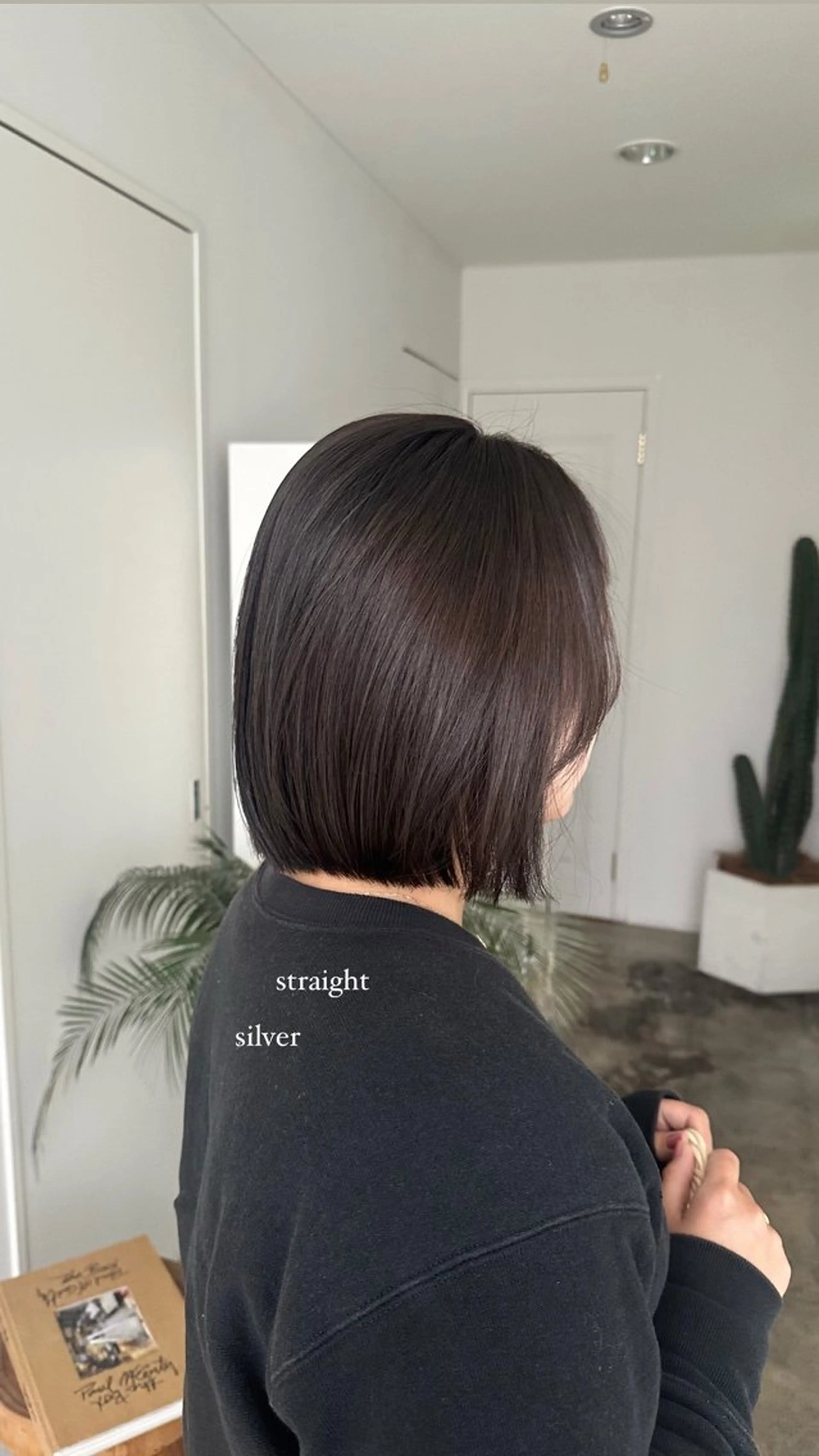 ミディアム カラー ブリーチ 髪質改善 カット ヘアカラー 縮毛矯正 トリートメント 透明感カラー/顔周り レイヤー/髪質改善のヘアスタイル