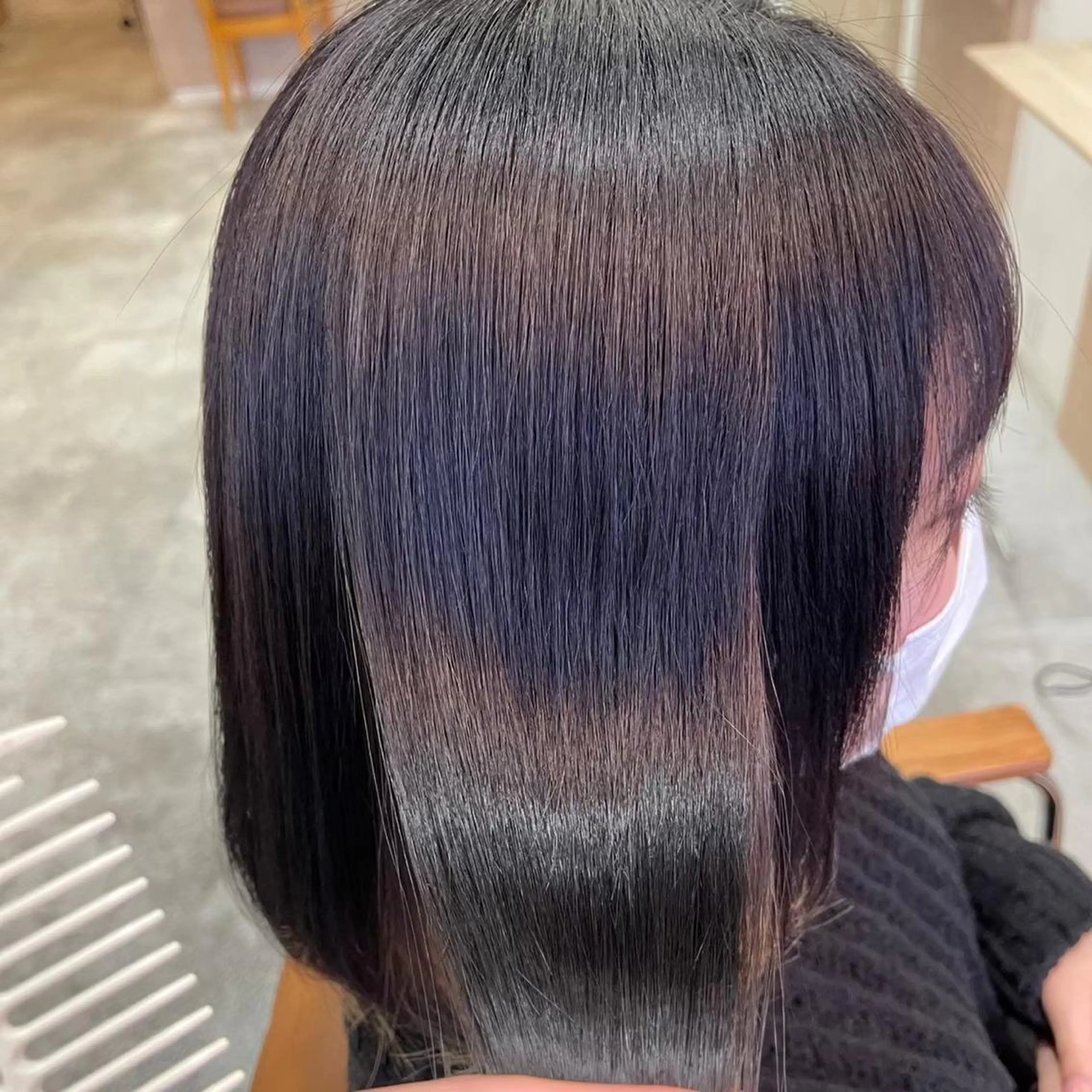 ミディアム カラー 神戸ボブ✂️ ioe三宮/田 伸佳のヘアスタイル