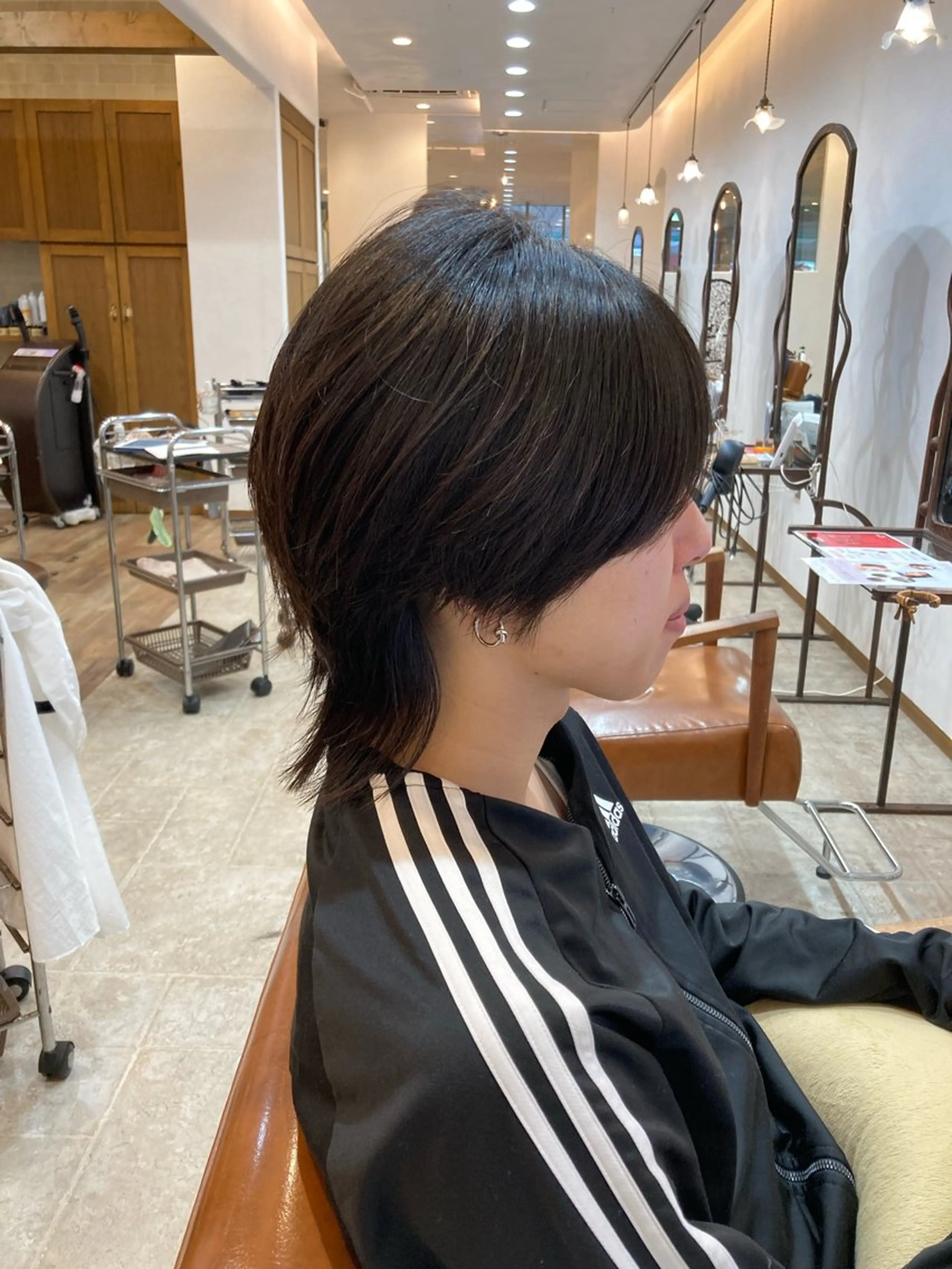 ミディアム メンズ カット特化型 美容師/栗本のヘアスタイル