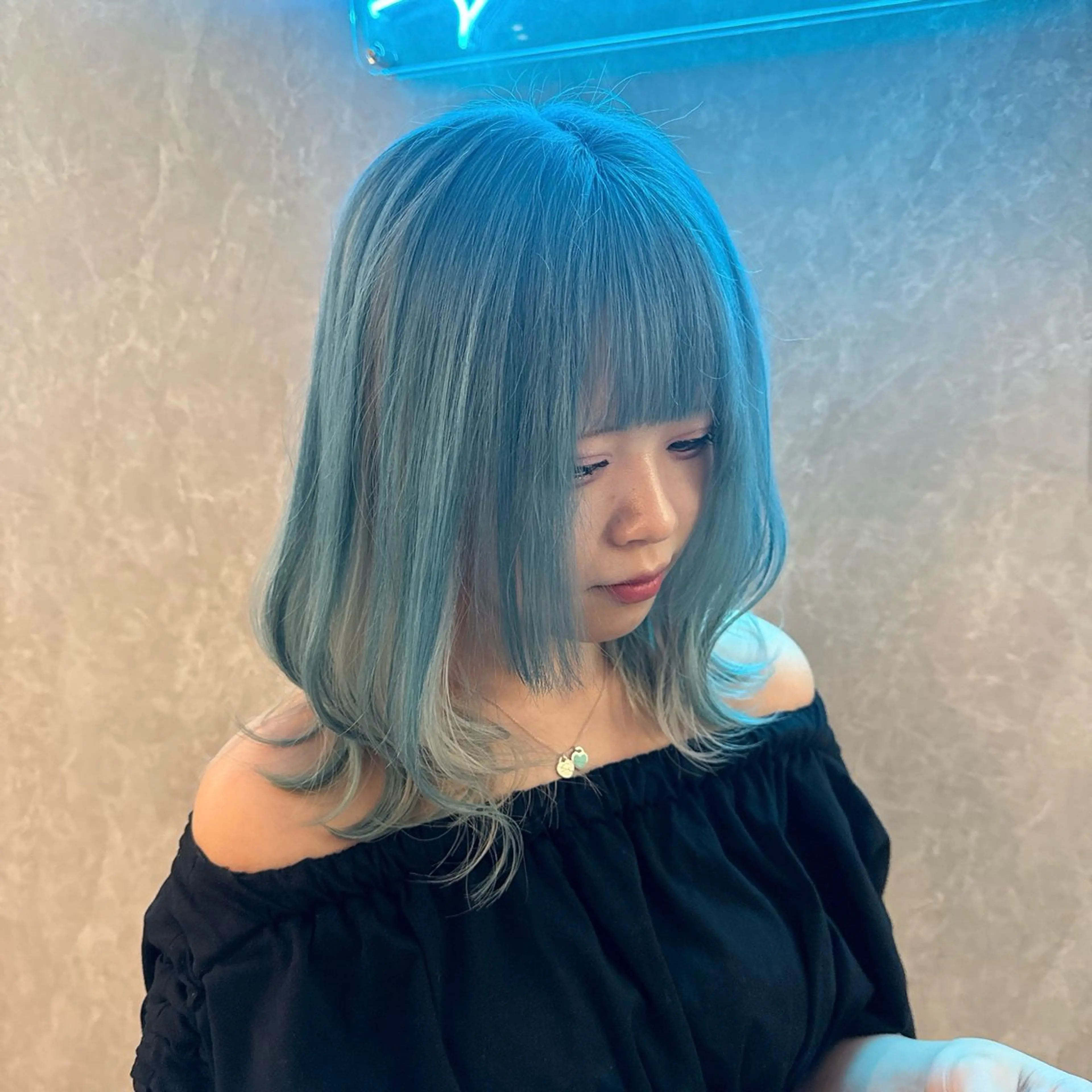 セミロング カラー バレイヤージュ ブリーチ ケアブリーチ ダブルカラー イヤリングカラー ヘアカラー トリートメント デザインカラー 髪質改善Lilithのその他イメージ