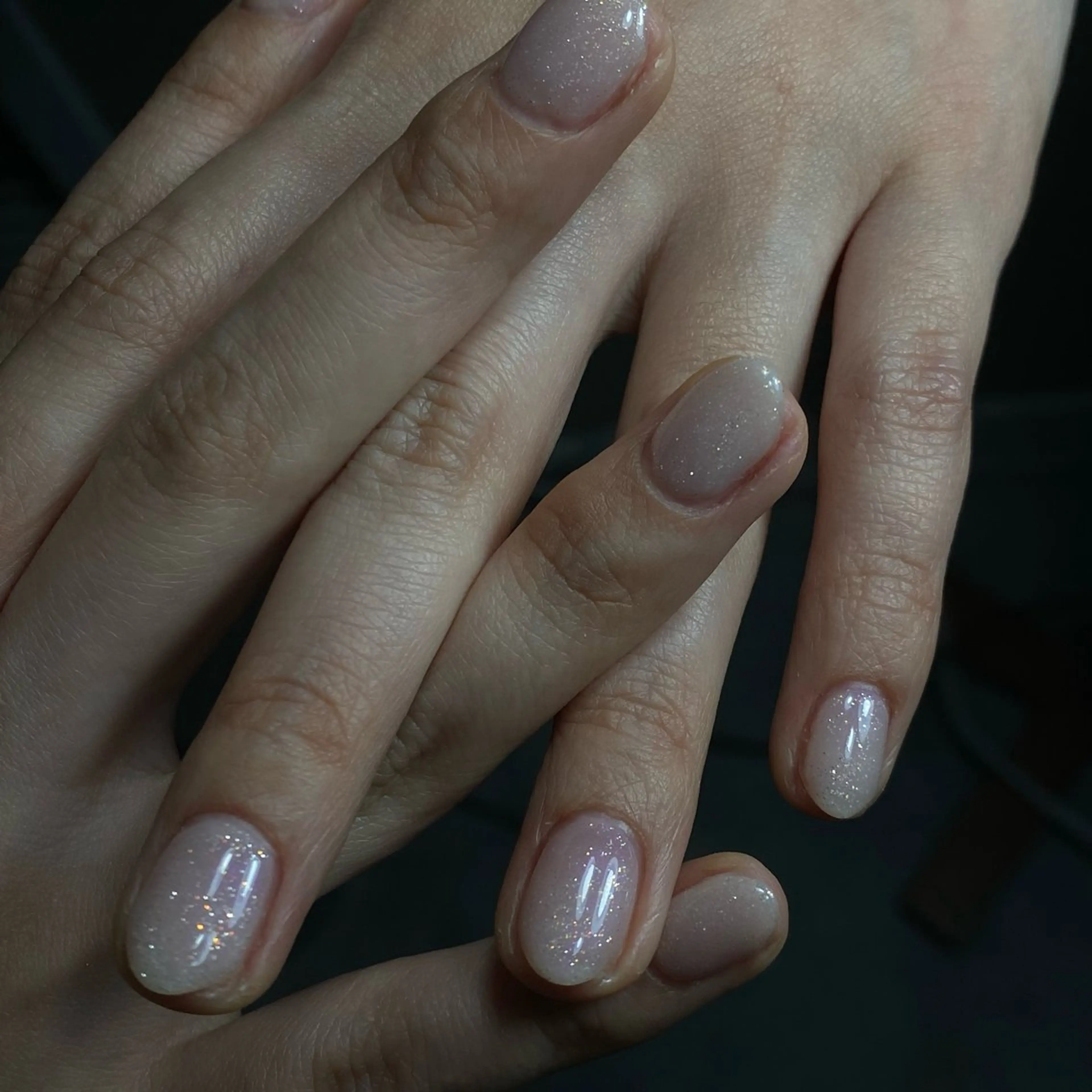 ネイル ラメ(グリッター) ハンドネイル kosai sedumのネイルデザイン