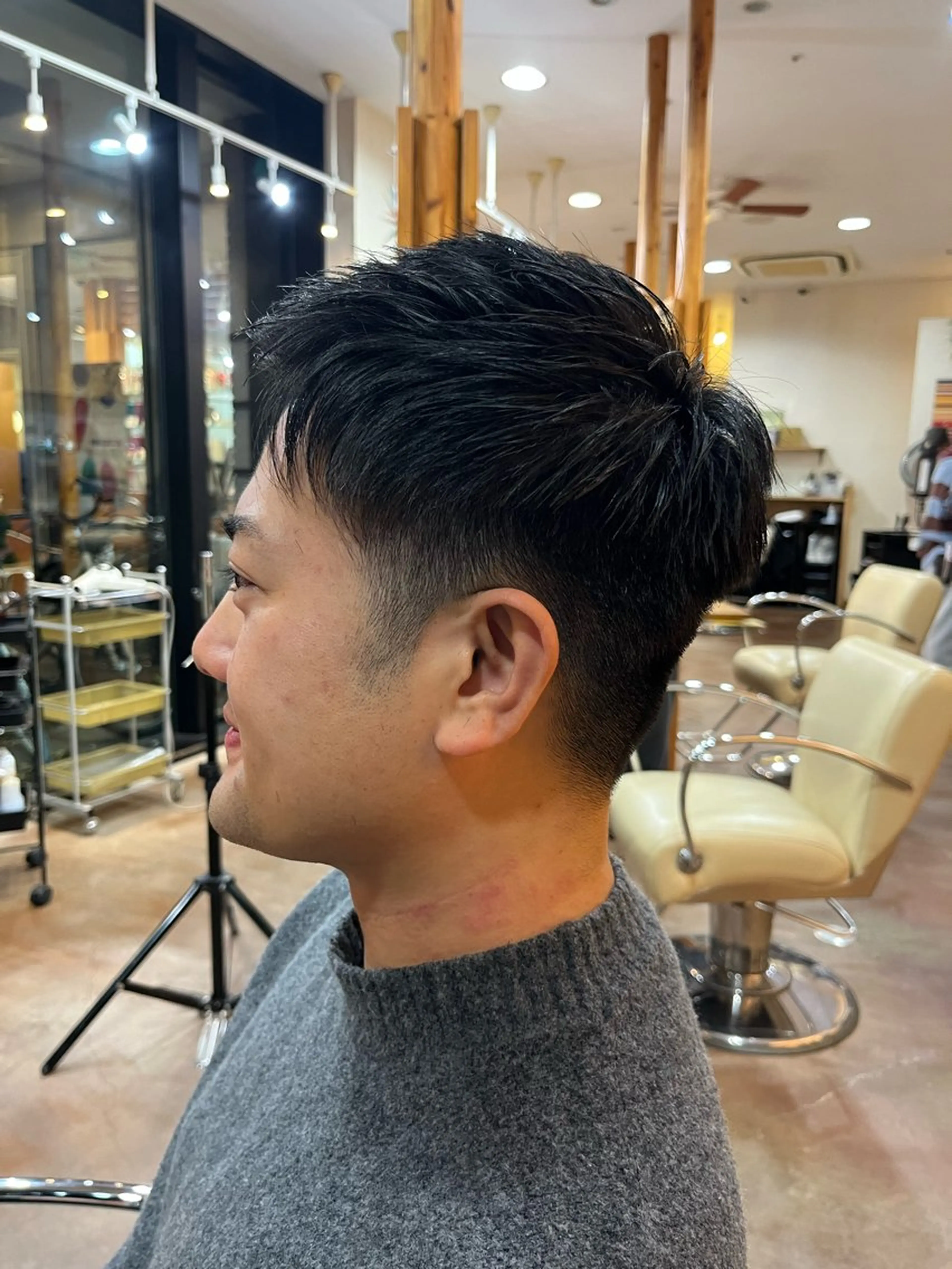 ショート メンズ しみず ちかえのヘアスタイル